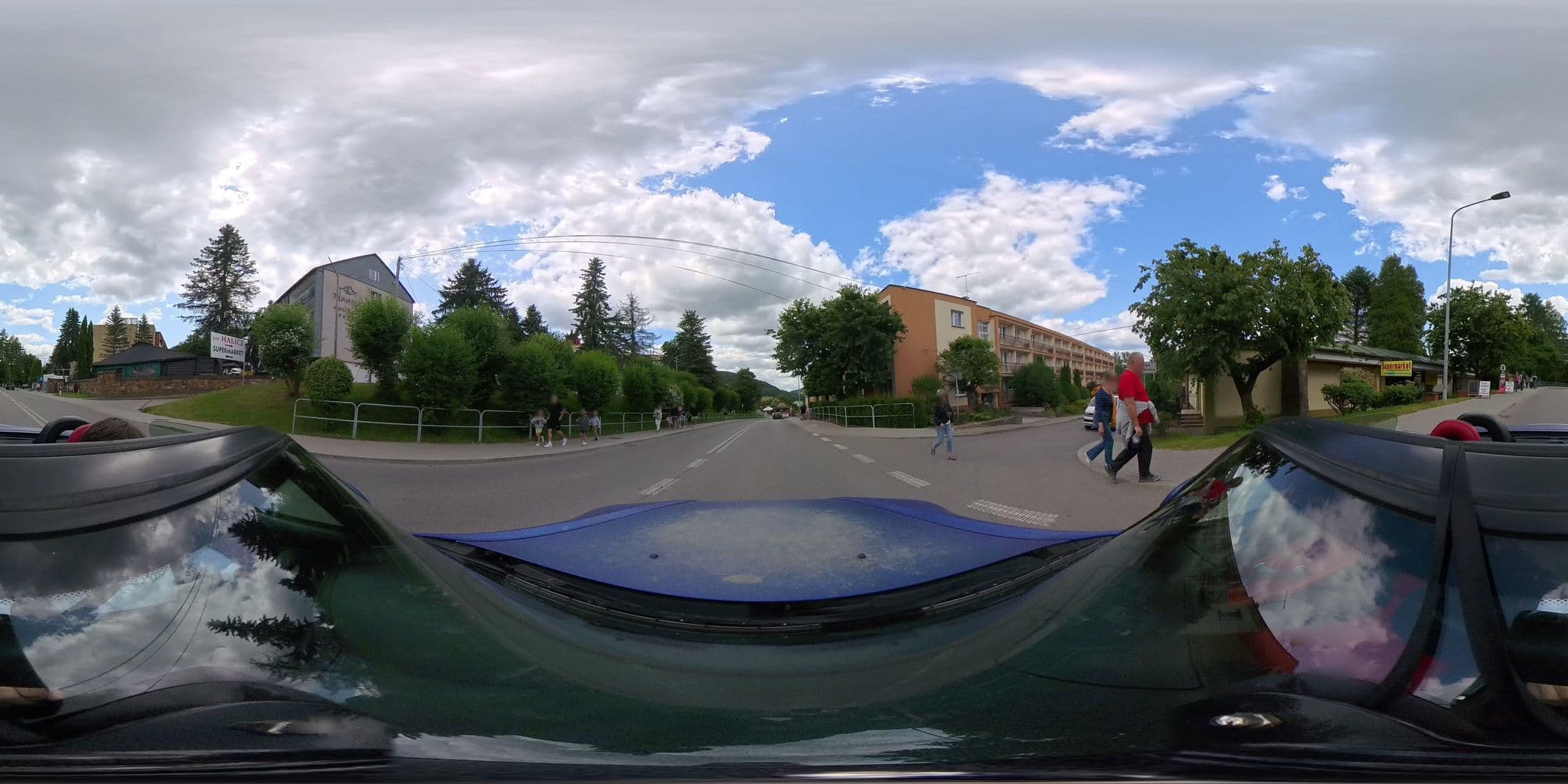 Street view near Blok C, Uherce Mineralne — © m1k0 (CC BY-SA · Mapillary)