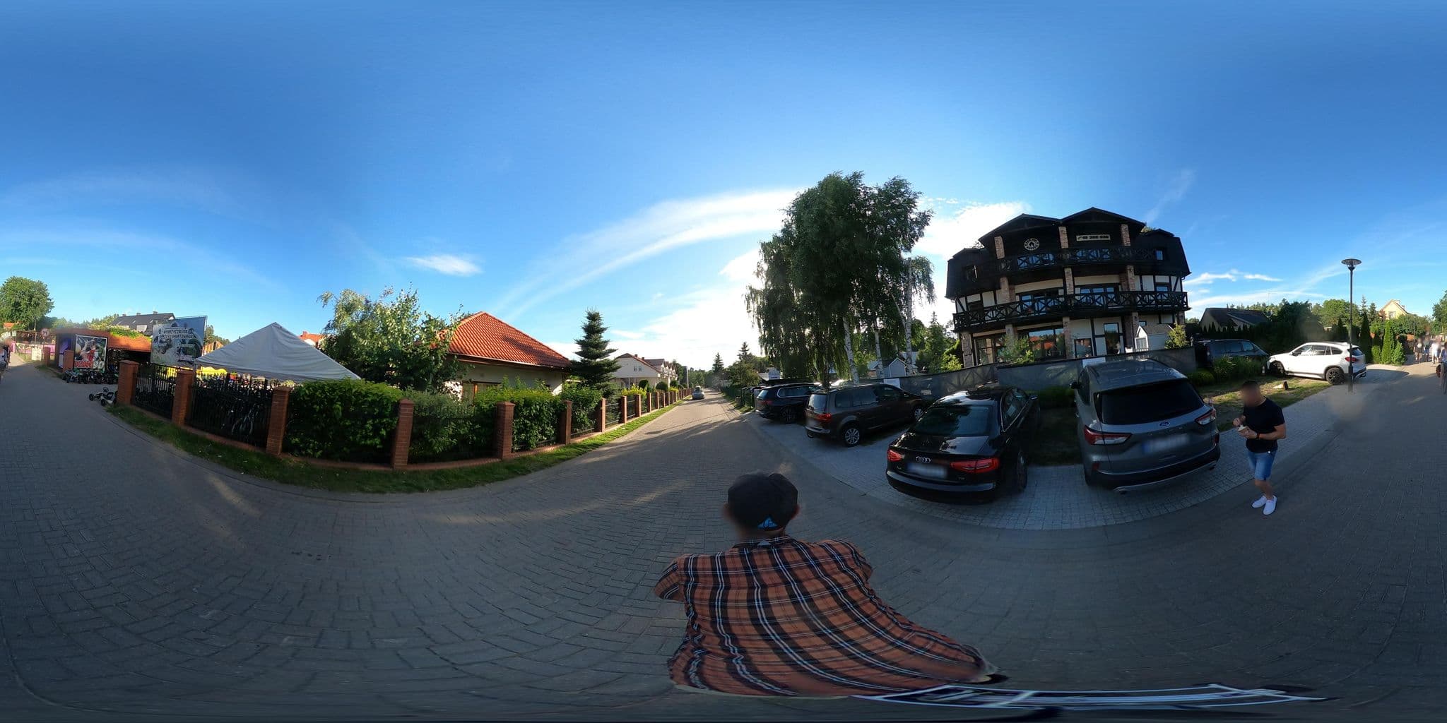Street view near Dom nad Morzem, Ustka
