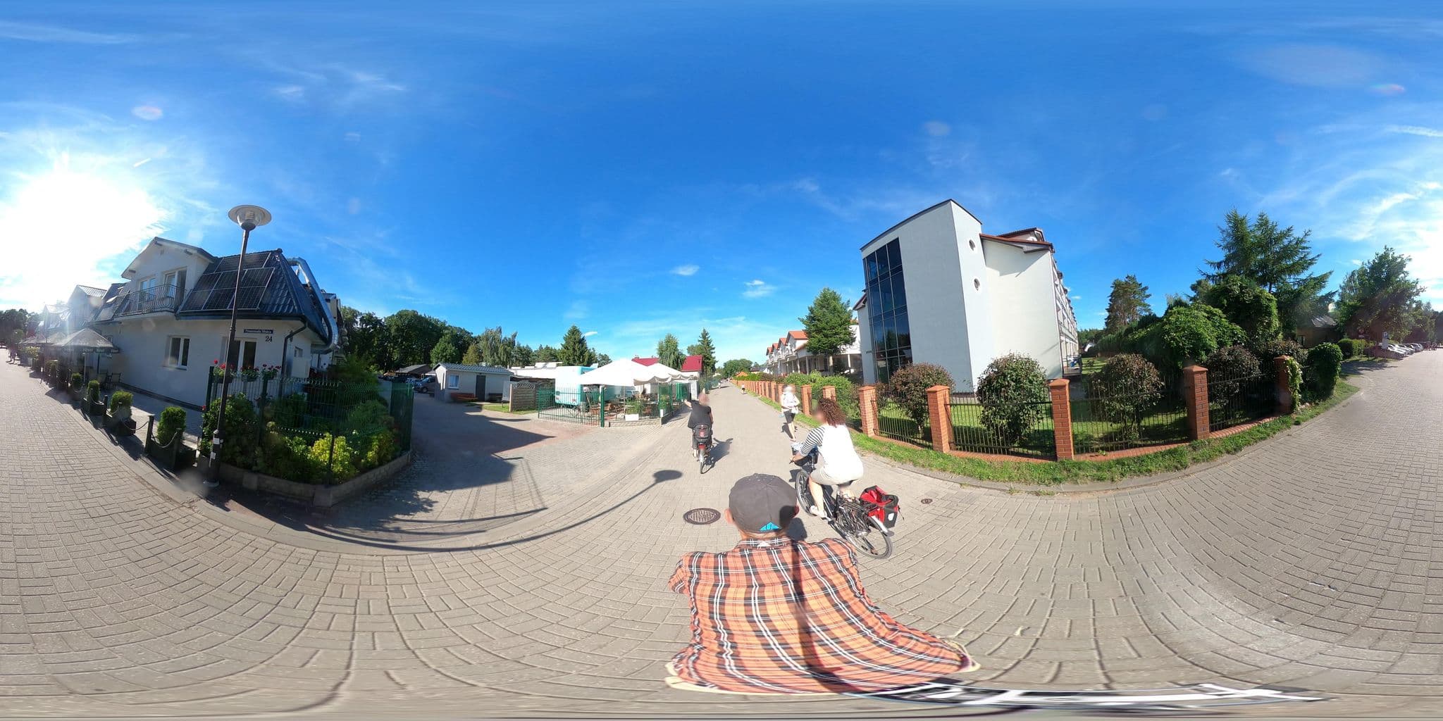 Street view near Lazur, Ustka