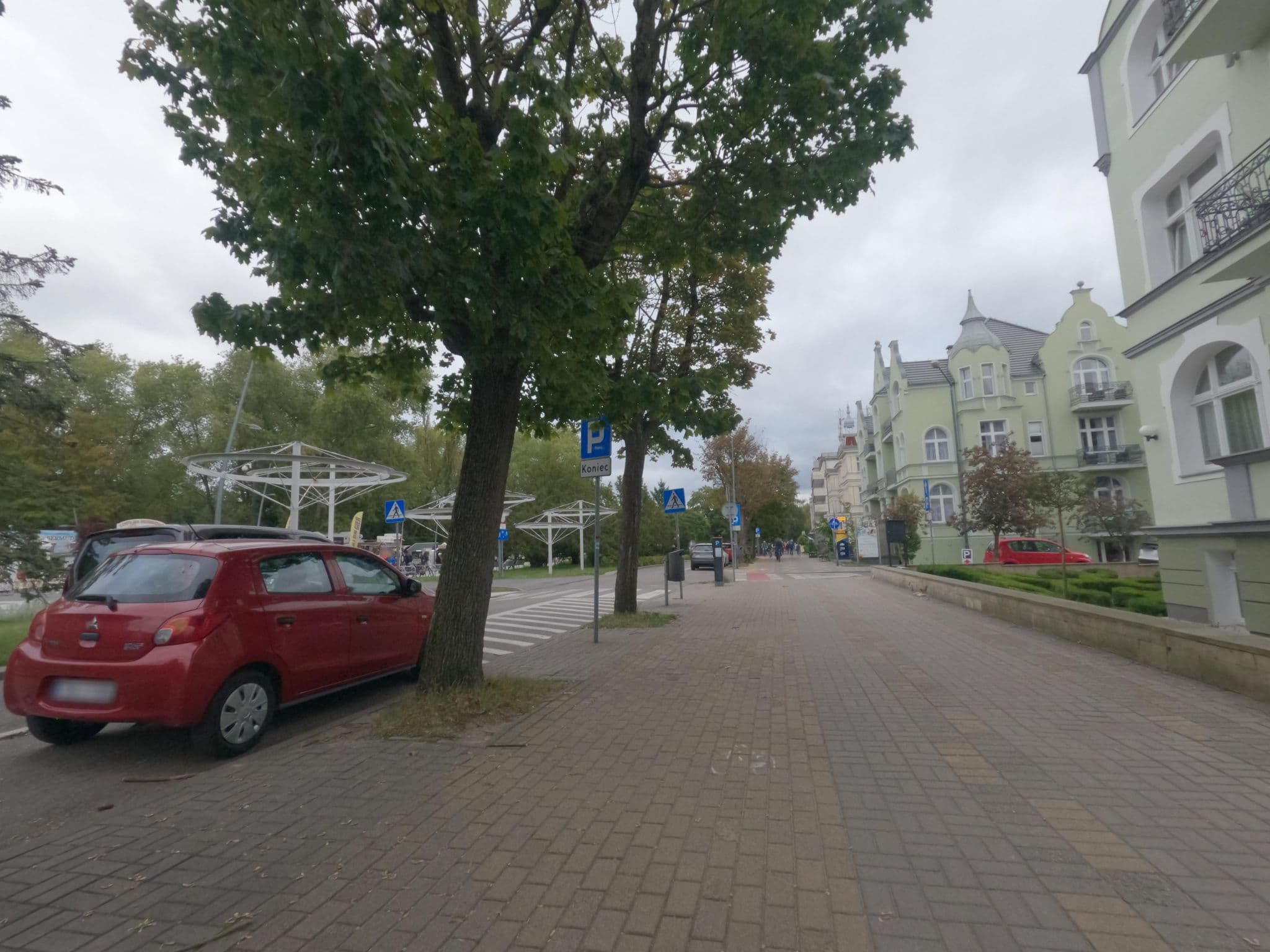 Street view near Villa Artis, Świnoujście — © masterofnoroad (CC BY-SA · Mapillary)