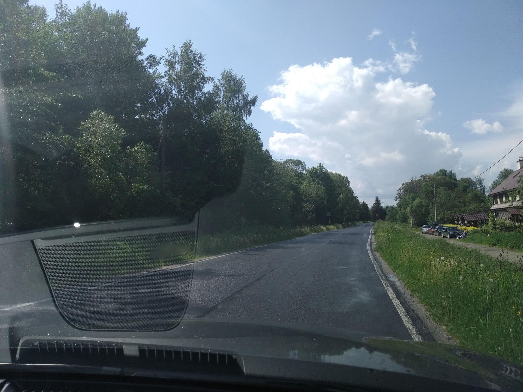 Street view near Siedlisko Moczarne, Baligród