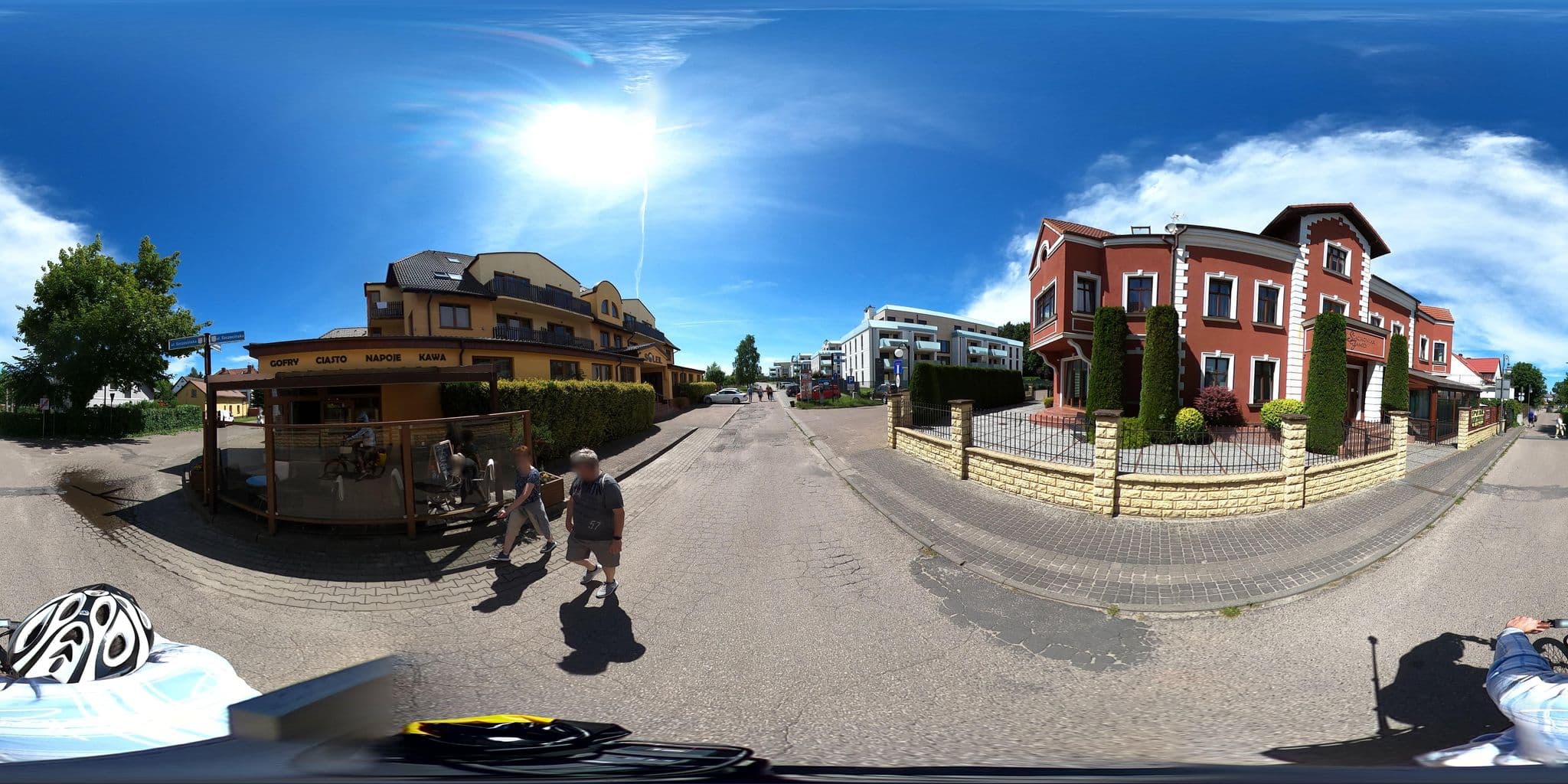 Street view near Soleil, Pobierowo