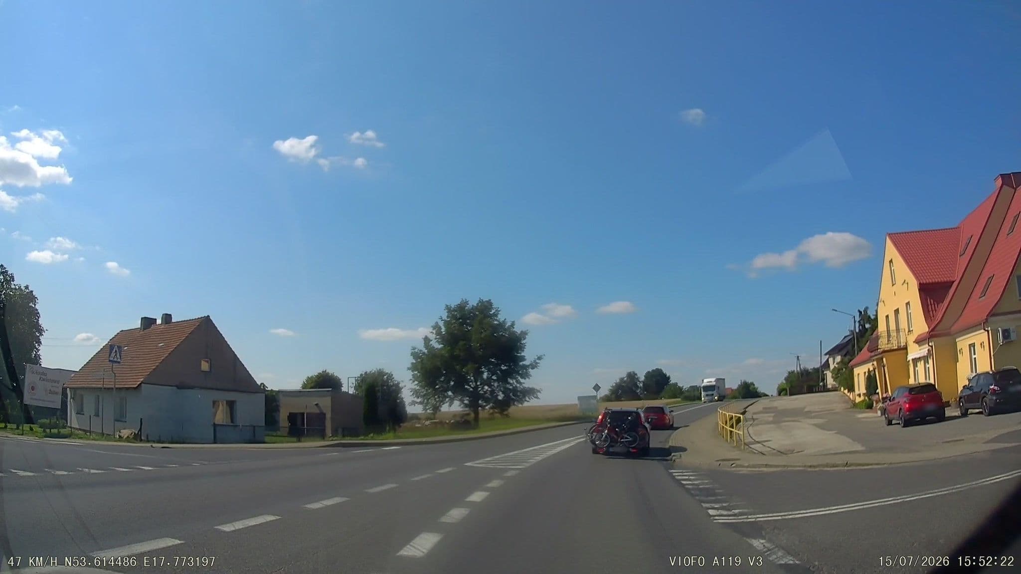 Street view near Zajazd na Rozdrożu, Tuchola — © inwazjamb (CC BY-SA · Mapillary)