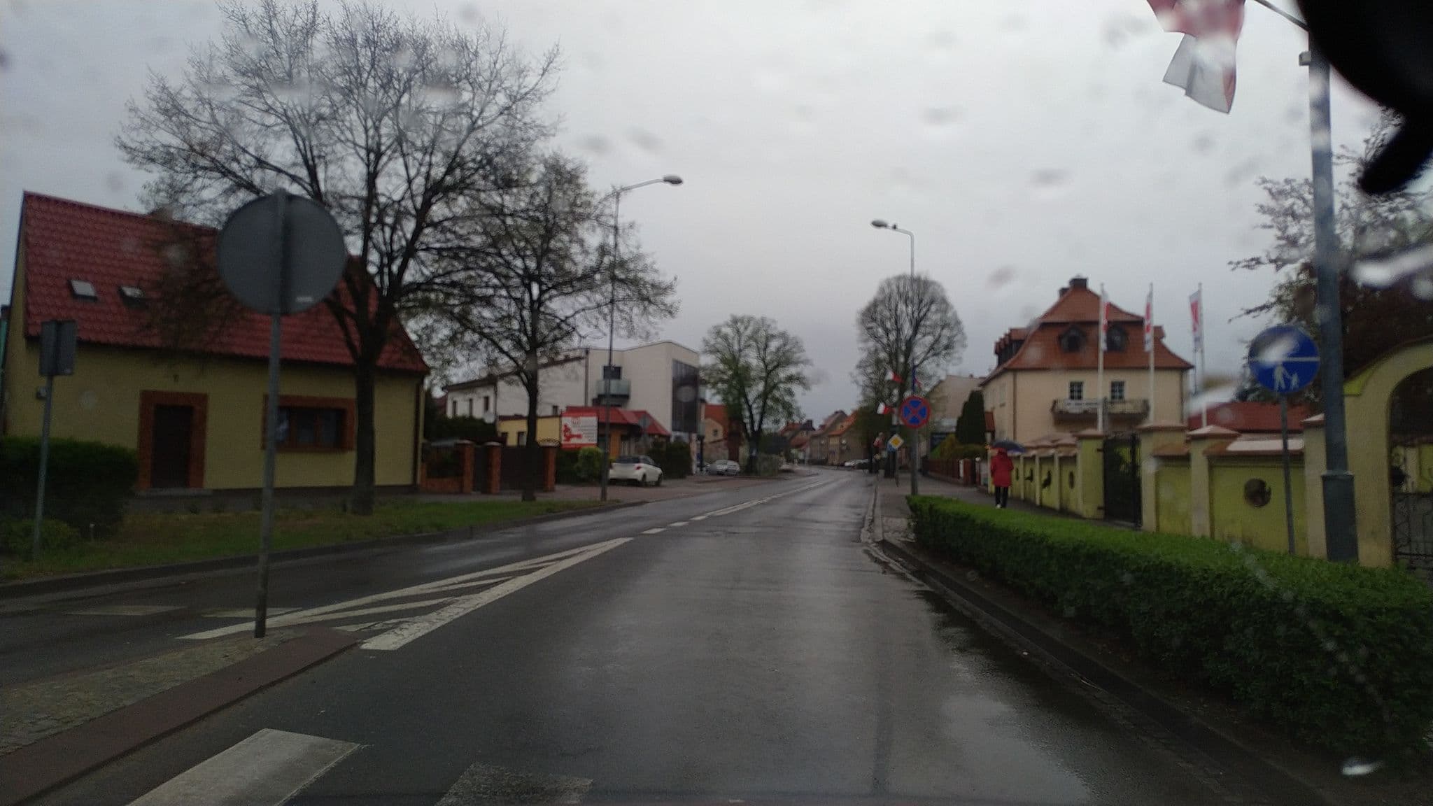 Street view near Dom Polski, Złotów — © masterofnoroad (CC BY-SA · Mapillary)