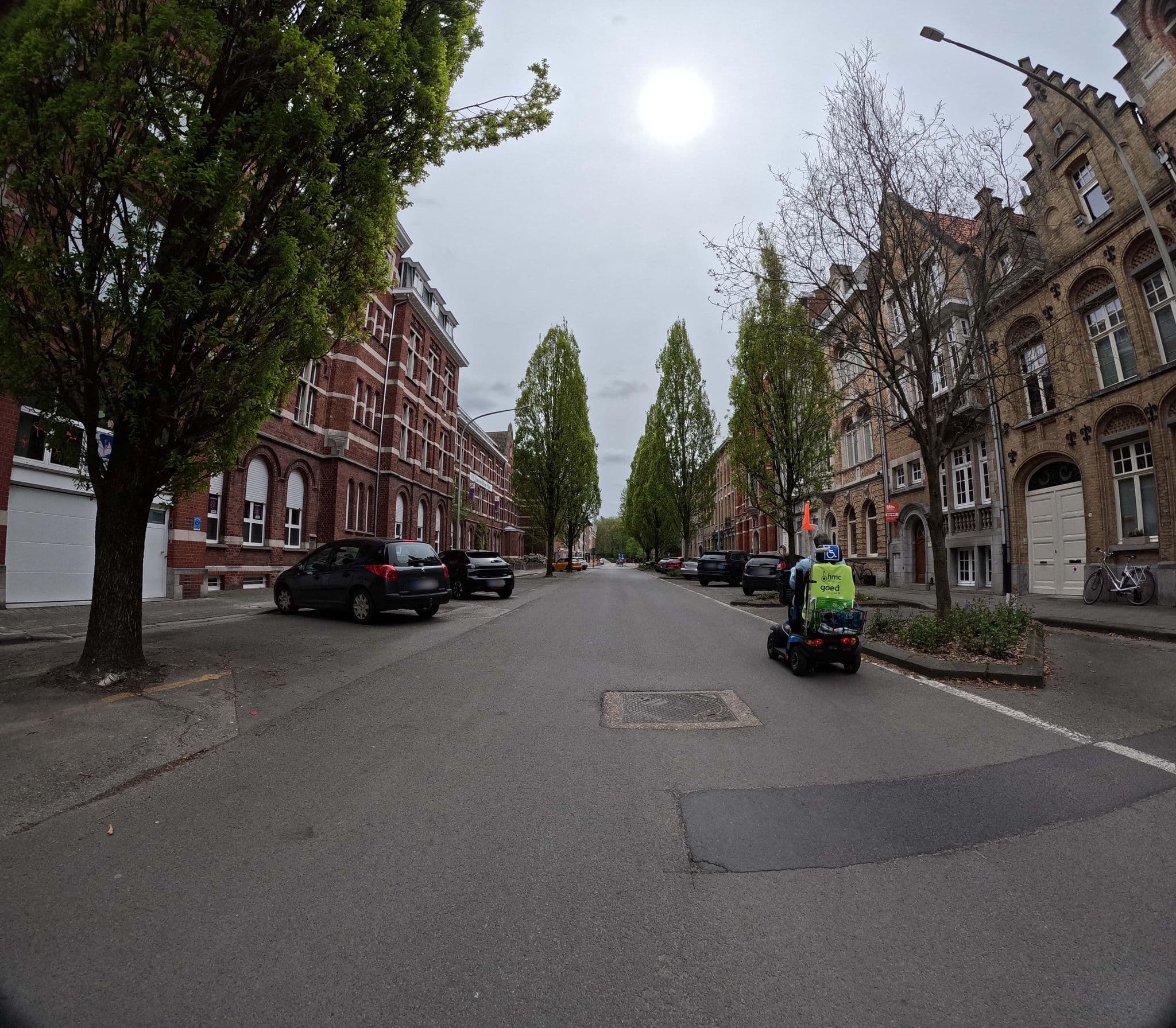 Street view near B&B De Nacht Wacht, Ieper — © filipc (CC BY-SA · Mapillary)