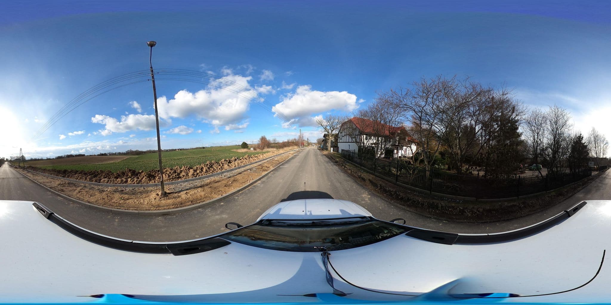 Street view near Agroturystyka Kaczeniec, Ustronie Morskie