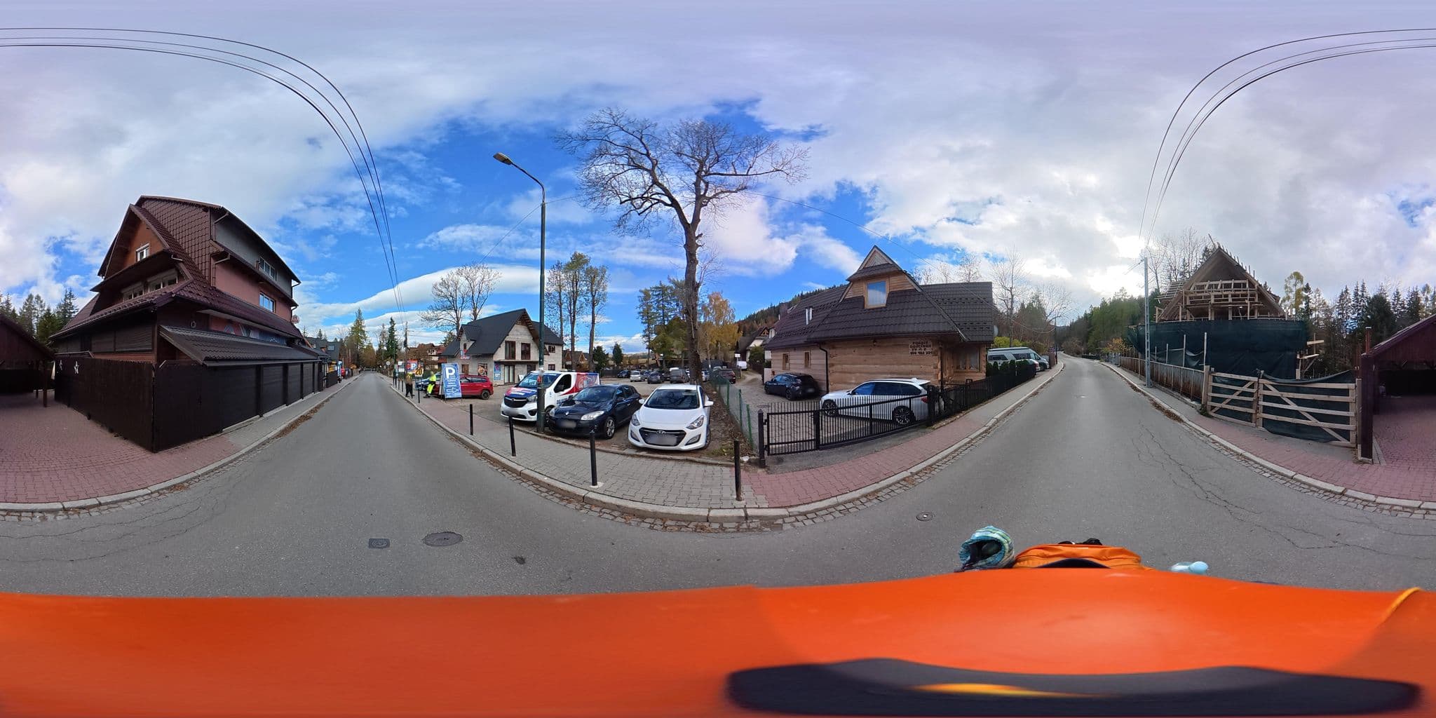 Street view near Willa Dukat, Zakopane