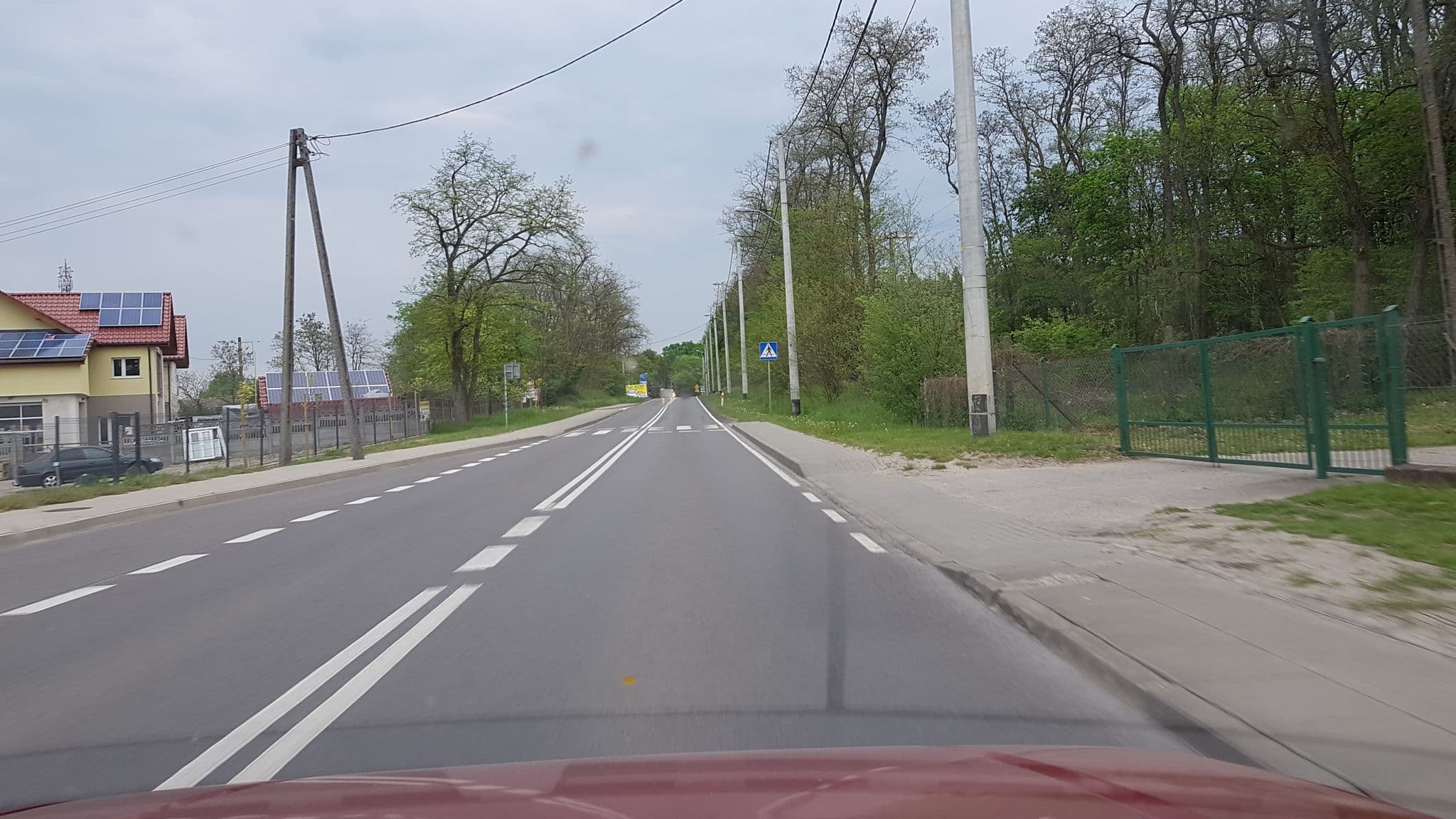 Street view near Hostelik Przy Przystanku kwatery pracownicze, Gryfino — © masterofnoroad (CC BY-SA · Mapillary)