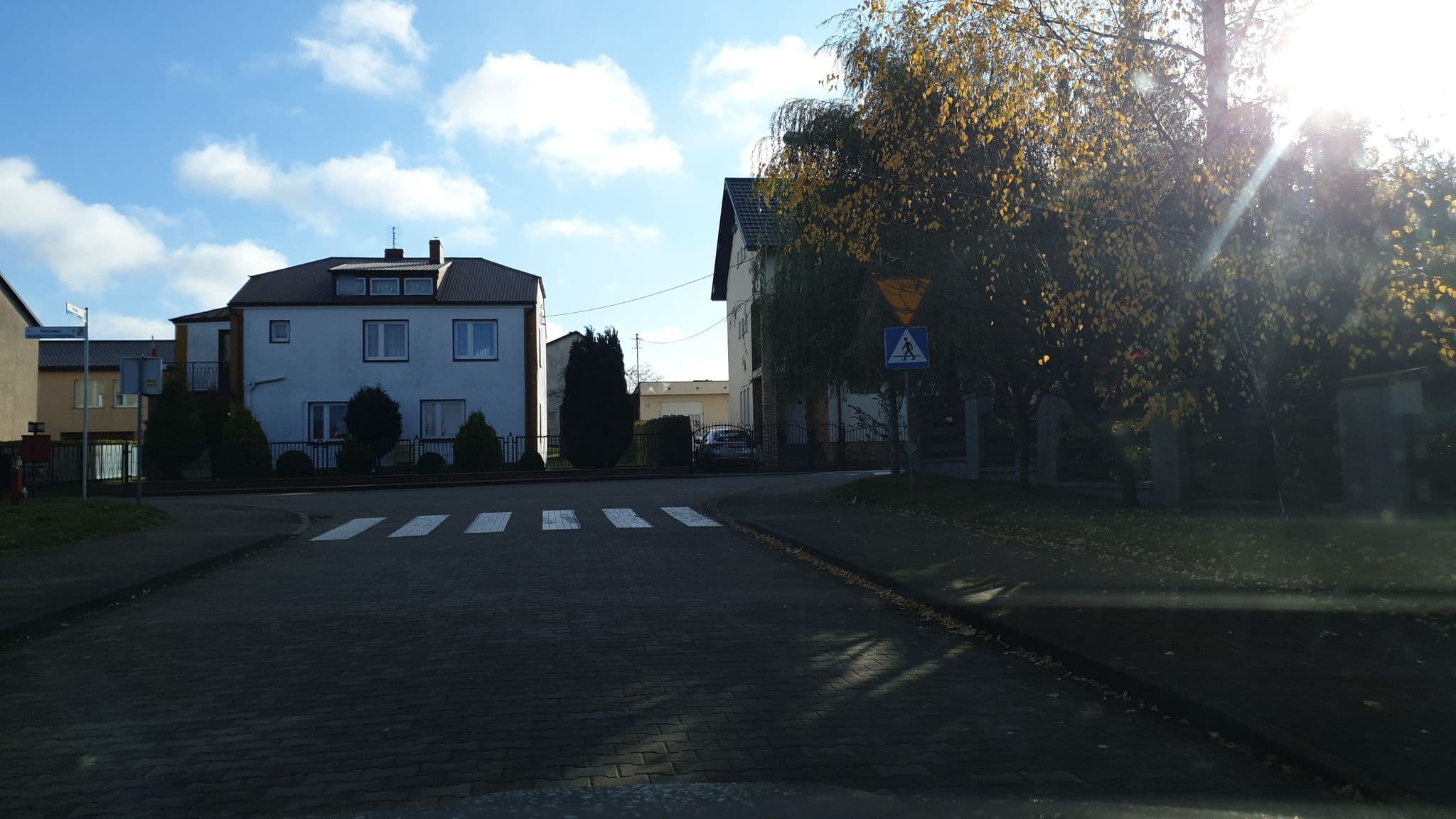 Street view near Halebaja, Jastrzębia Góra — © krz (CC BY-SA · Mapillary)