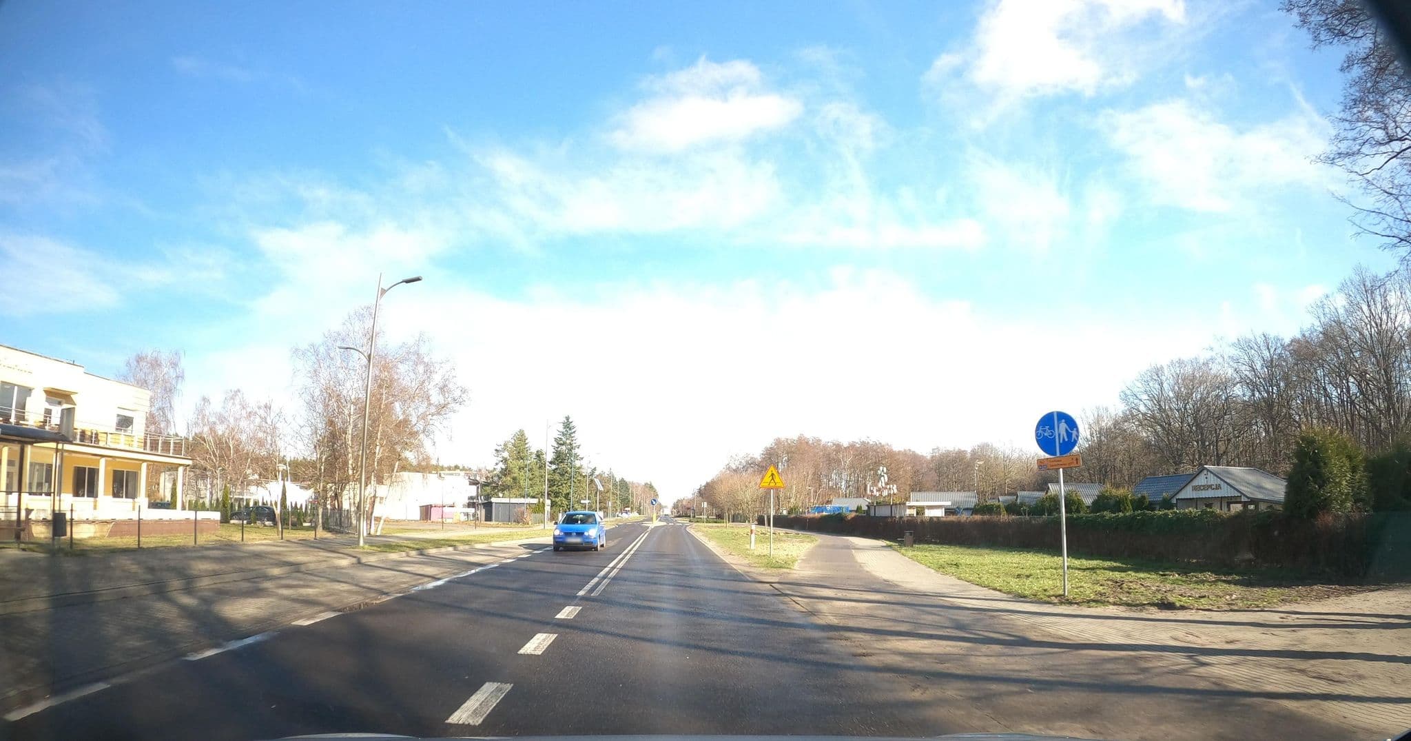 Street view near Las Palmas, Darłówko