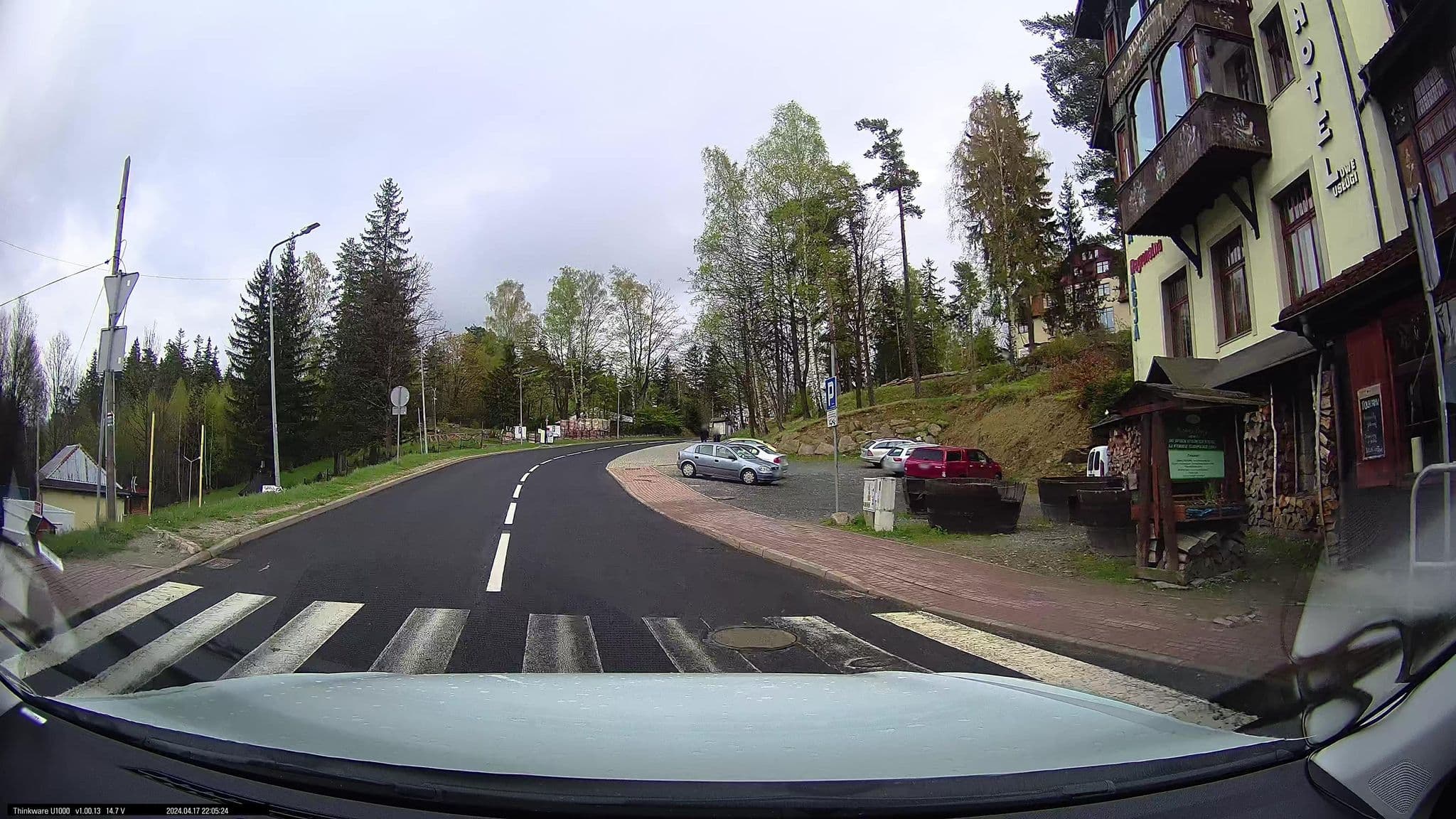 Street view near Rezydencja Biały Jar, Karpacz