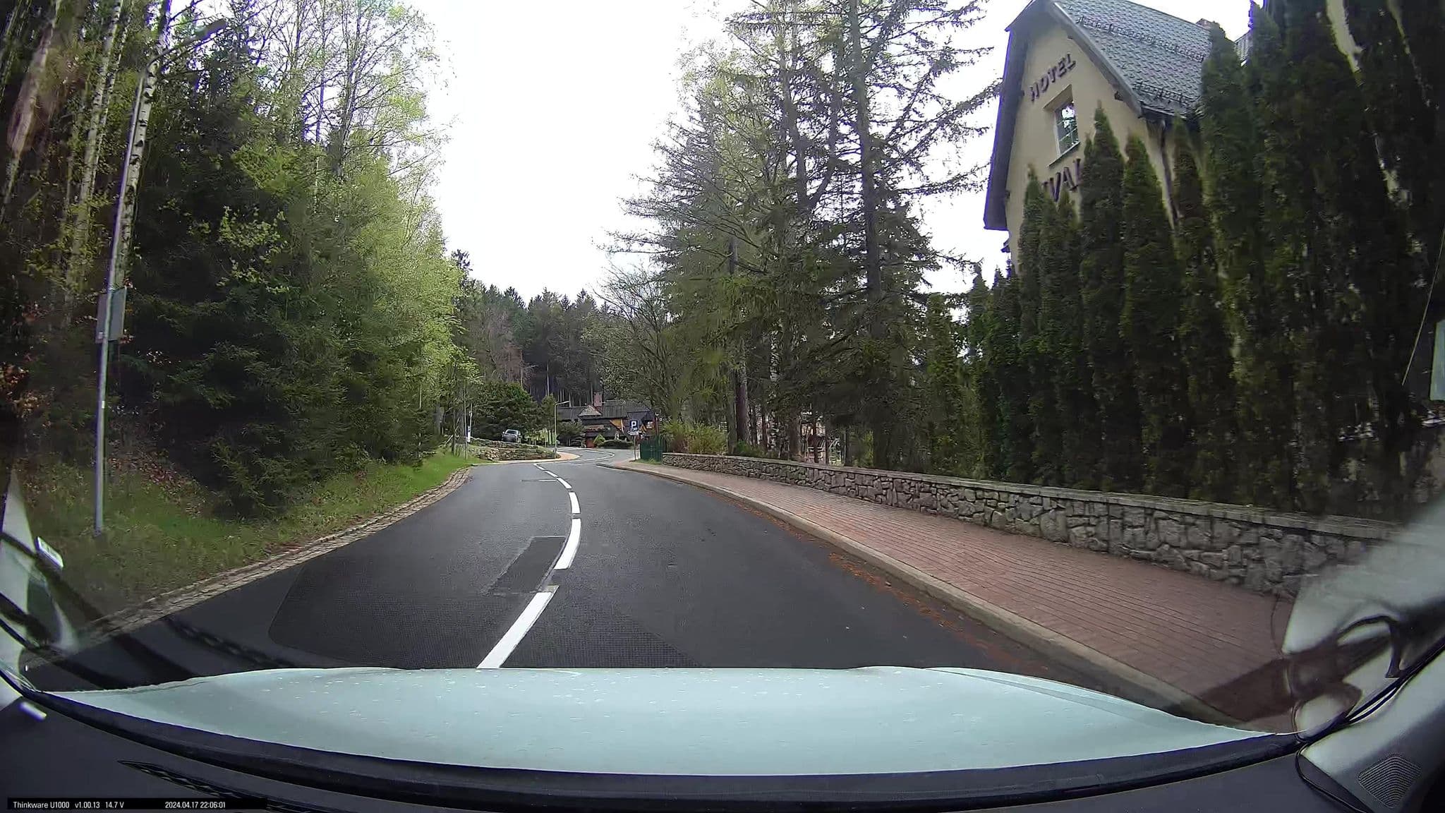 Street view near Hotel Vivaldi, Karpacz