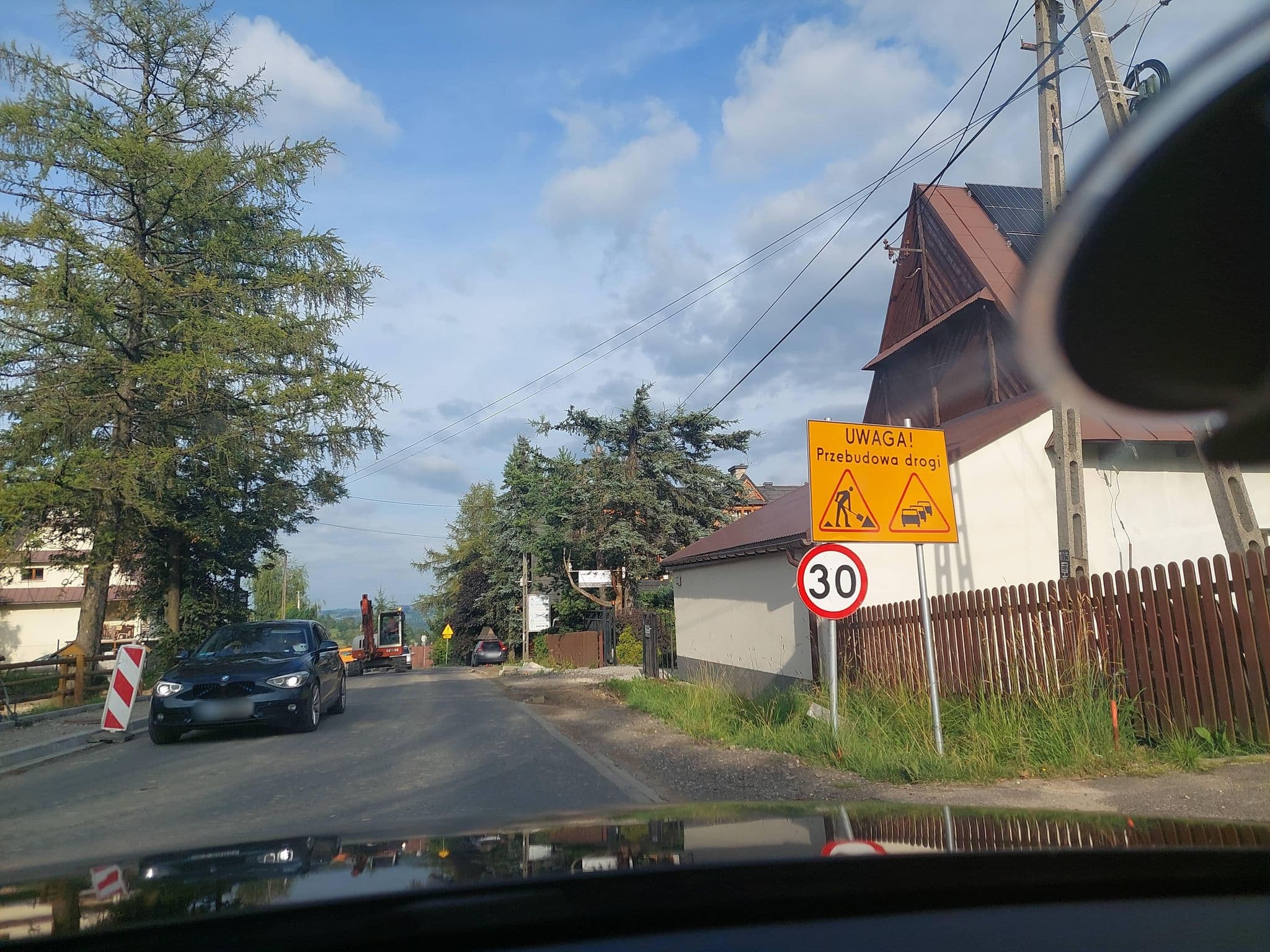 Street view near Pokoje Gościnne u Jaśka, Poronin — © Apirnus (CC BY-SA · Mapillary)