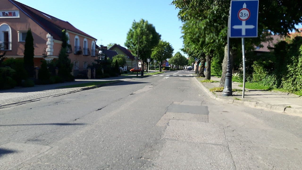Street view near D.W.KaMil, Łeba