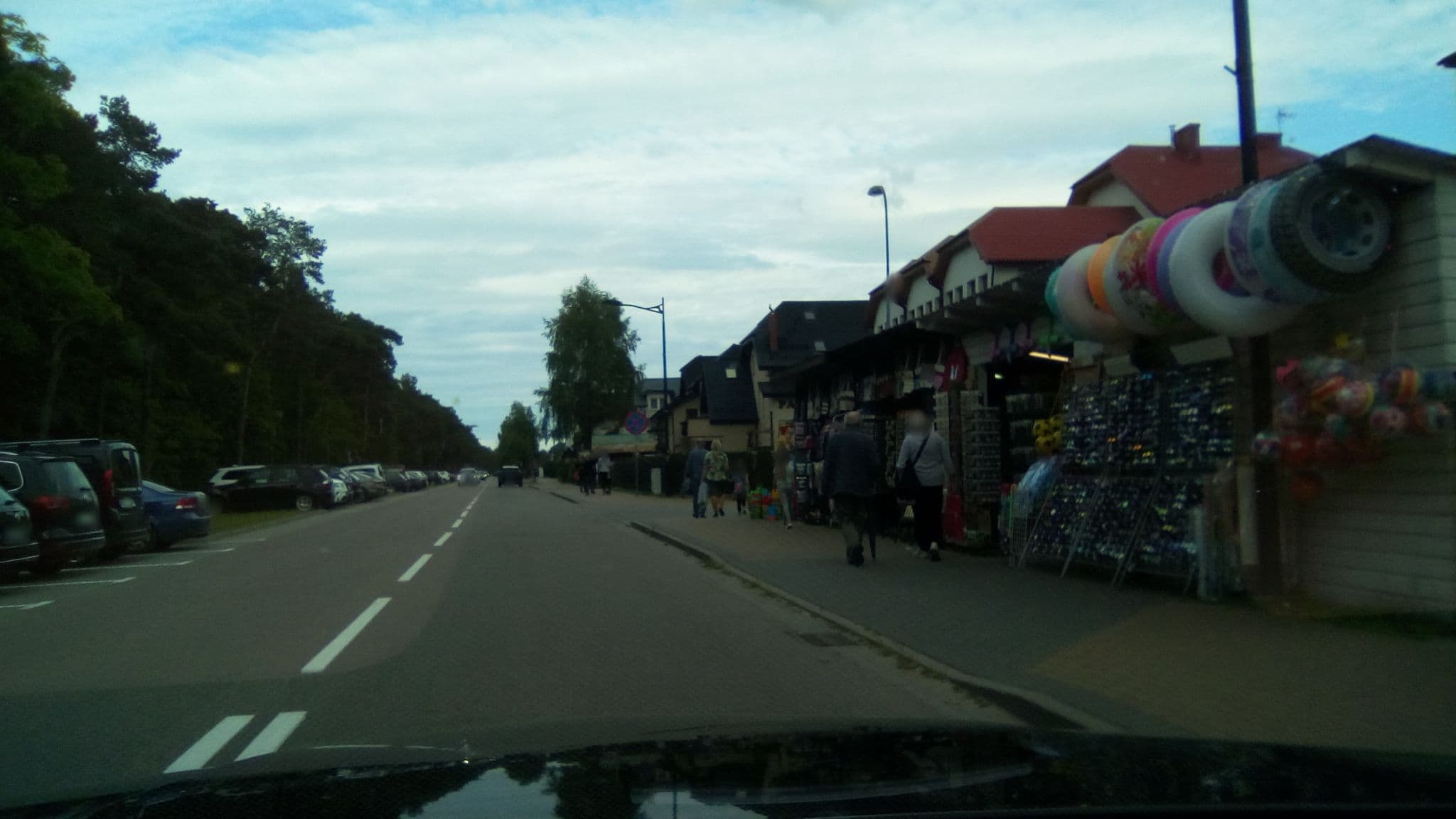 Street view near Matik, Jastrzębia Góra