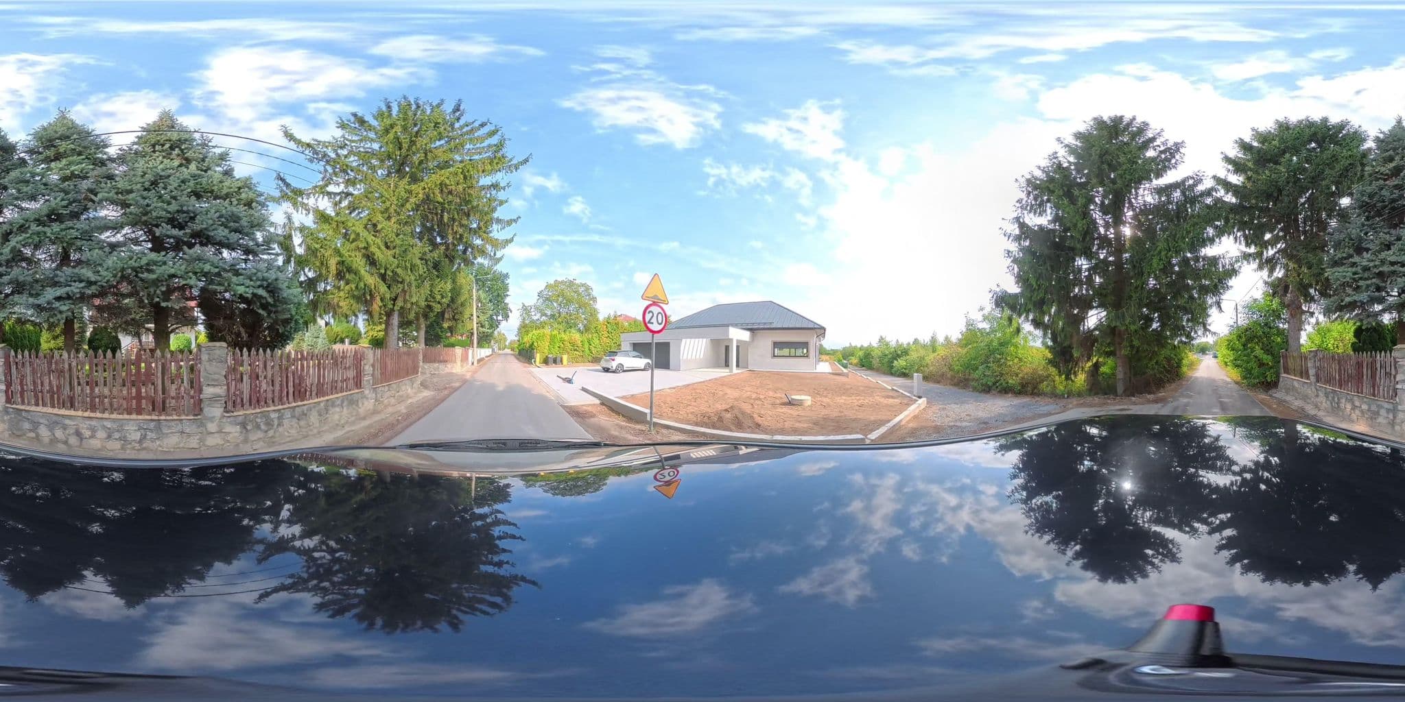Street view near Kwatera Prywatna, Sandomierz — © David177 (CC BY-SA · Mapillary)