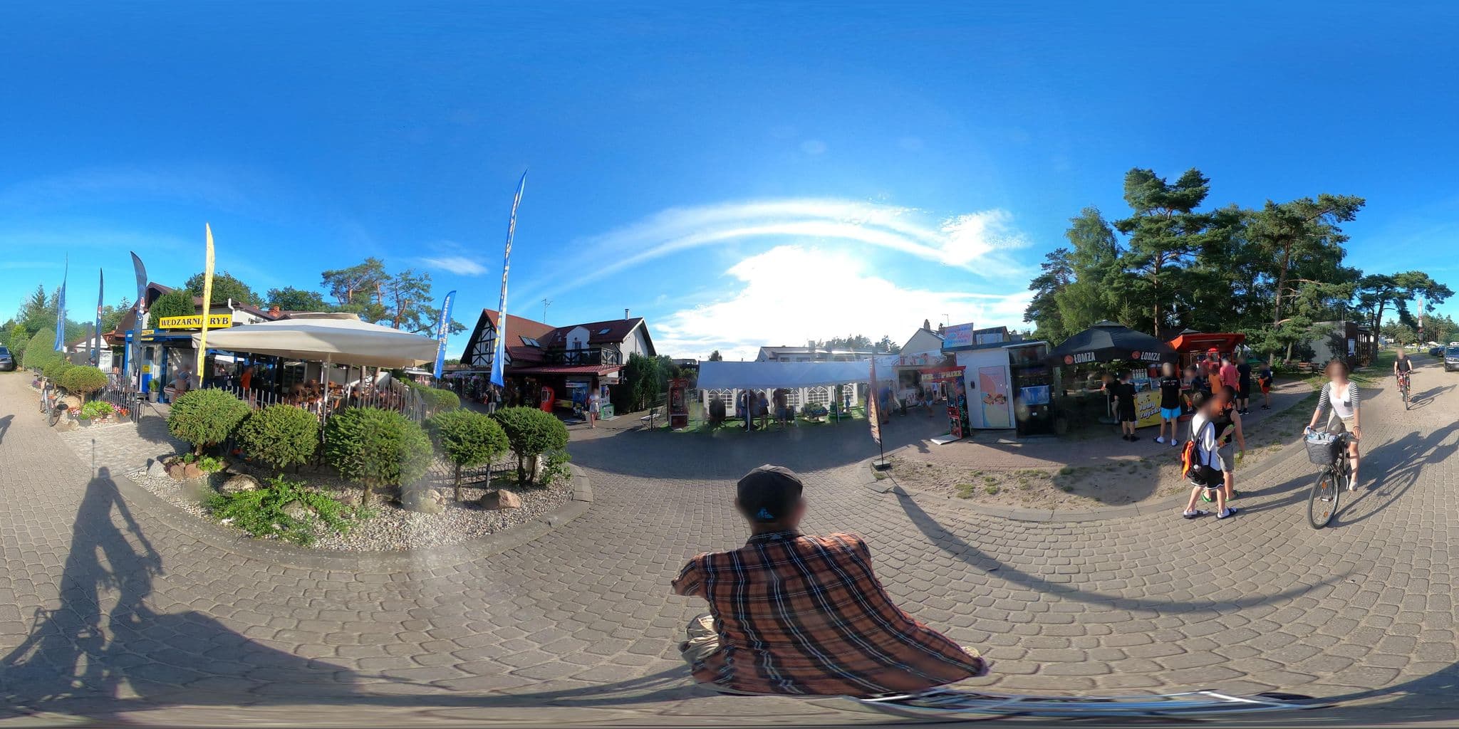 Street view near Murena, Ustka