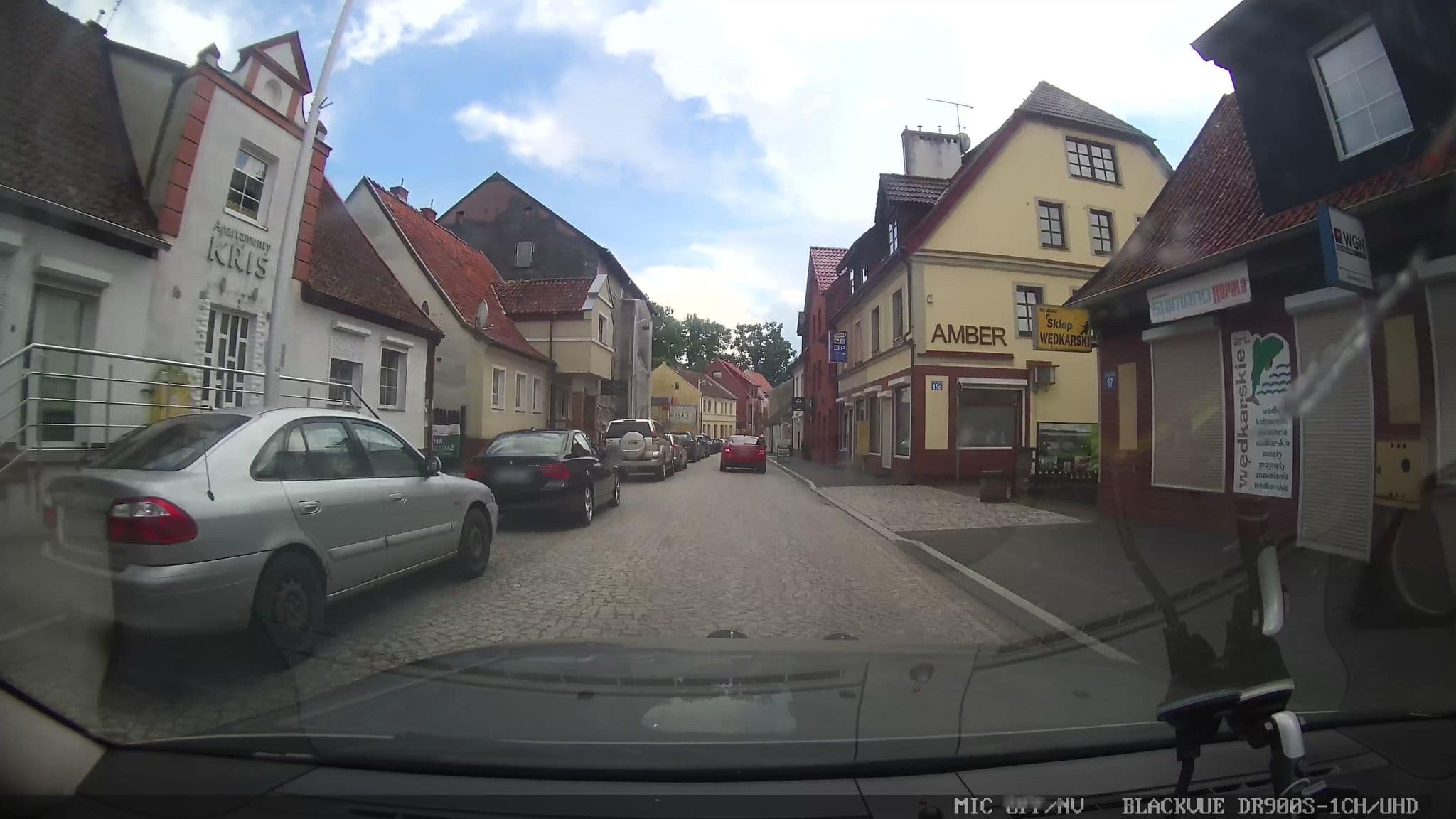 Street view near Hotelik Mikołajki, Mikołajki — © grobin (CC BY-SA · Mapillary)