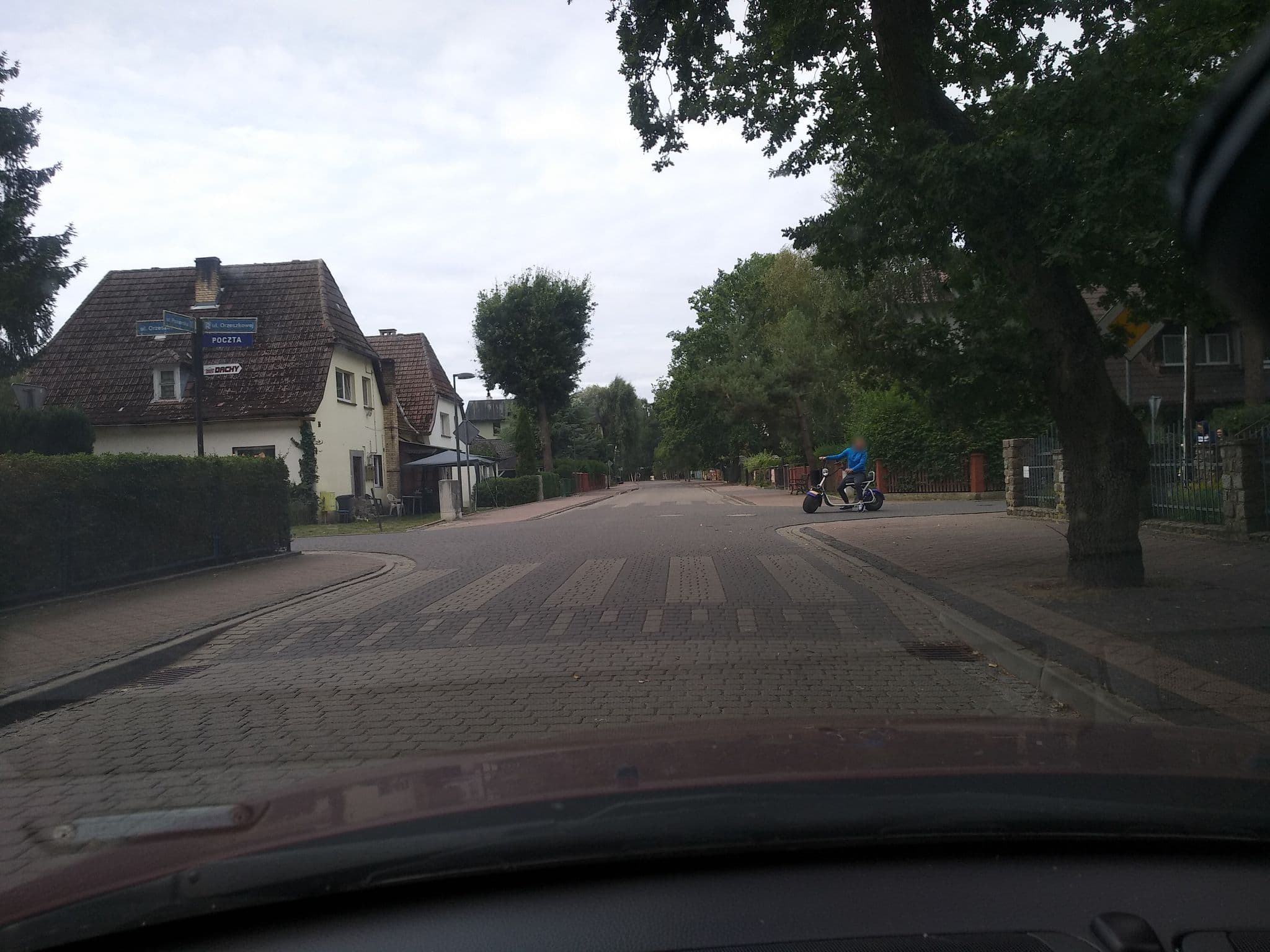 Street view near Sternik, Pobierowo