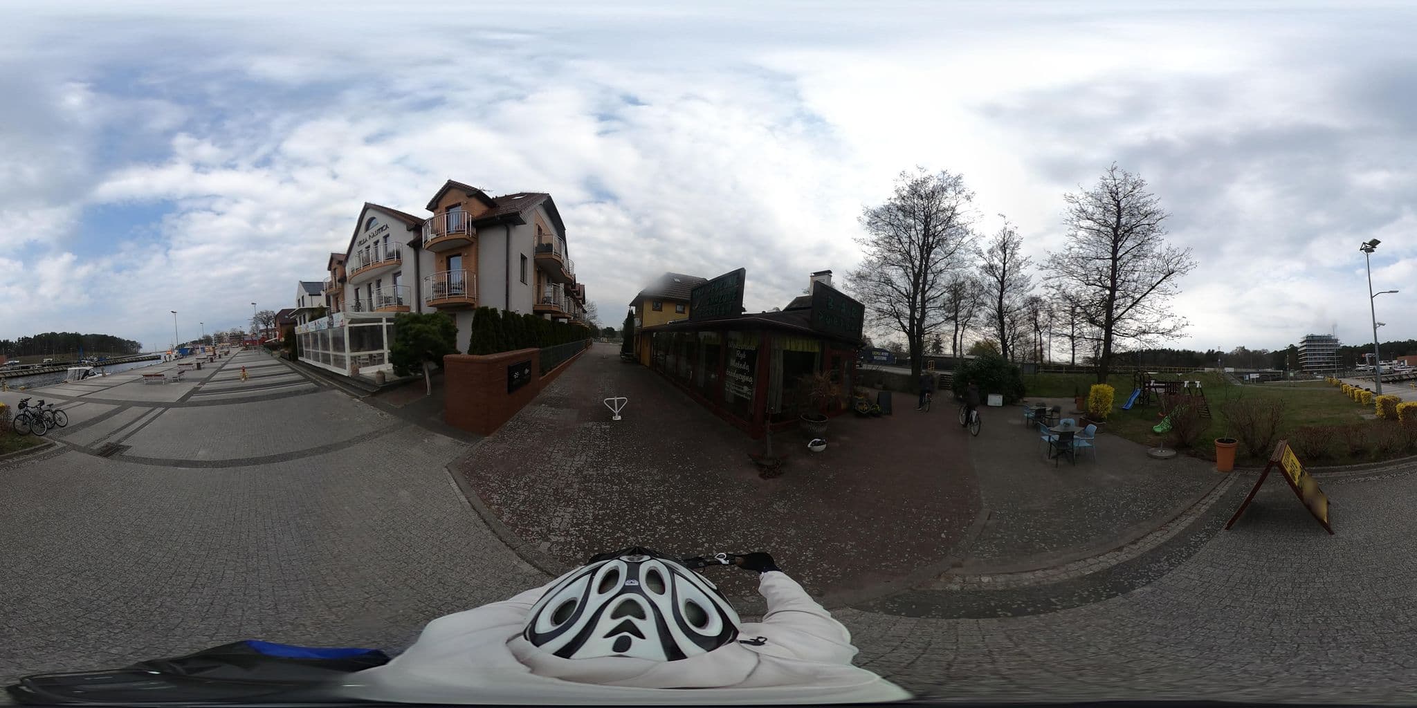 Street view near Villa Nautica, Mrzeżyno — © Ameba (CC BY-SA · Mapillary)