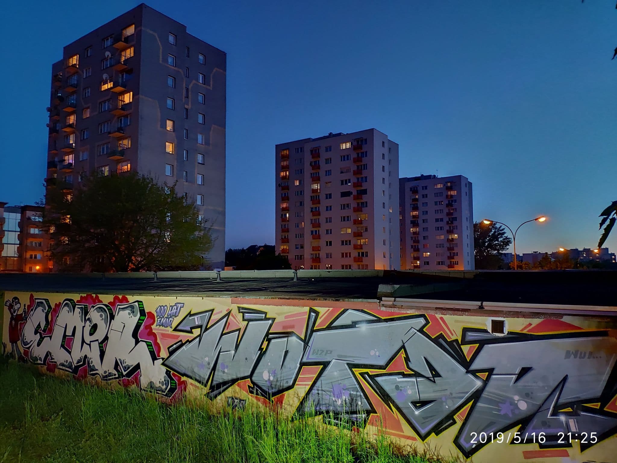 Street view near Amadeus Hotel, Zielona Góra — © km2bp (CC BY-SA · Mapillary)