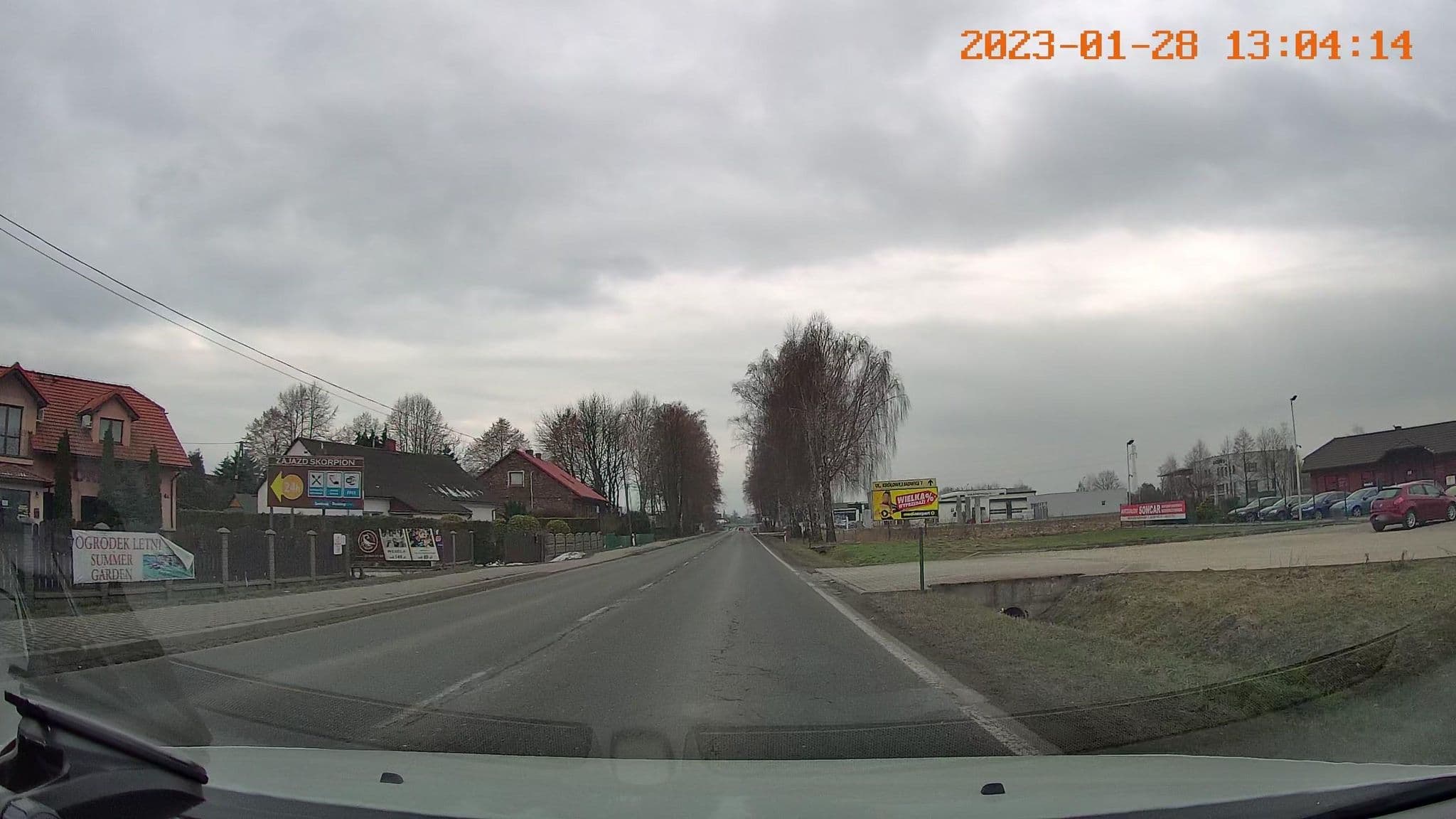 Street view near Zajazd Skorpion, Babice — © jswk (CC BY-SA · Mapillary)