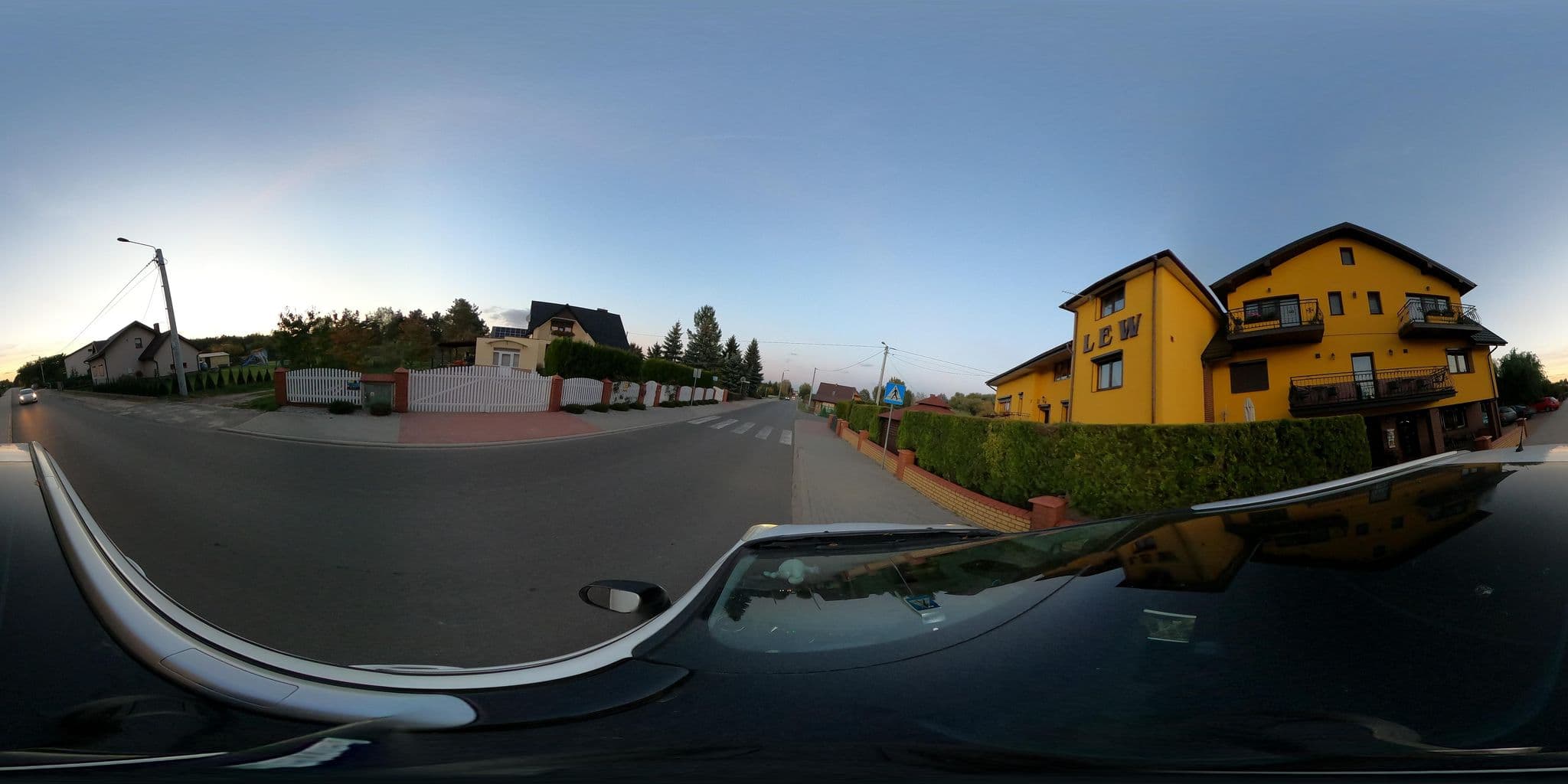 Street view near Lew, Licheń Stary — © altaaro (CC BY-SA · Mapillary)
