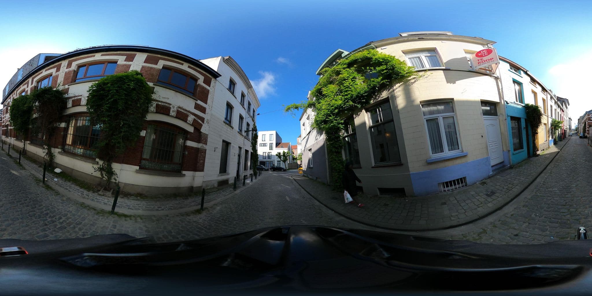 Street view near JES — De Distillerie, Brussels — © RaphaelPasLoin (CC BY-SA · Mapillary)