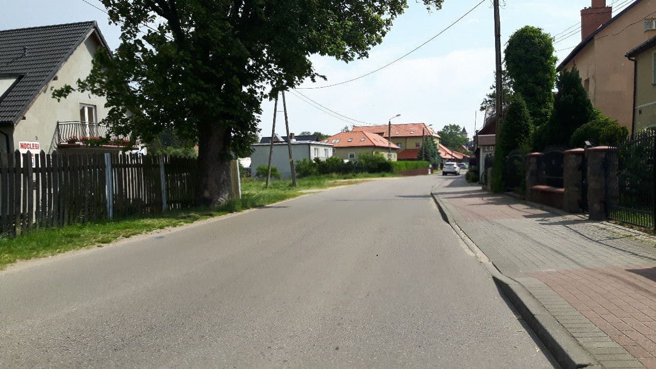 Street view near Becia, Łeba