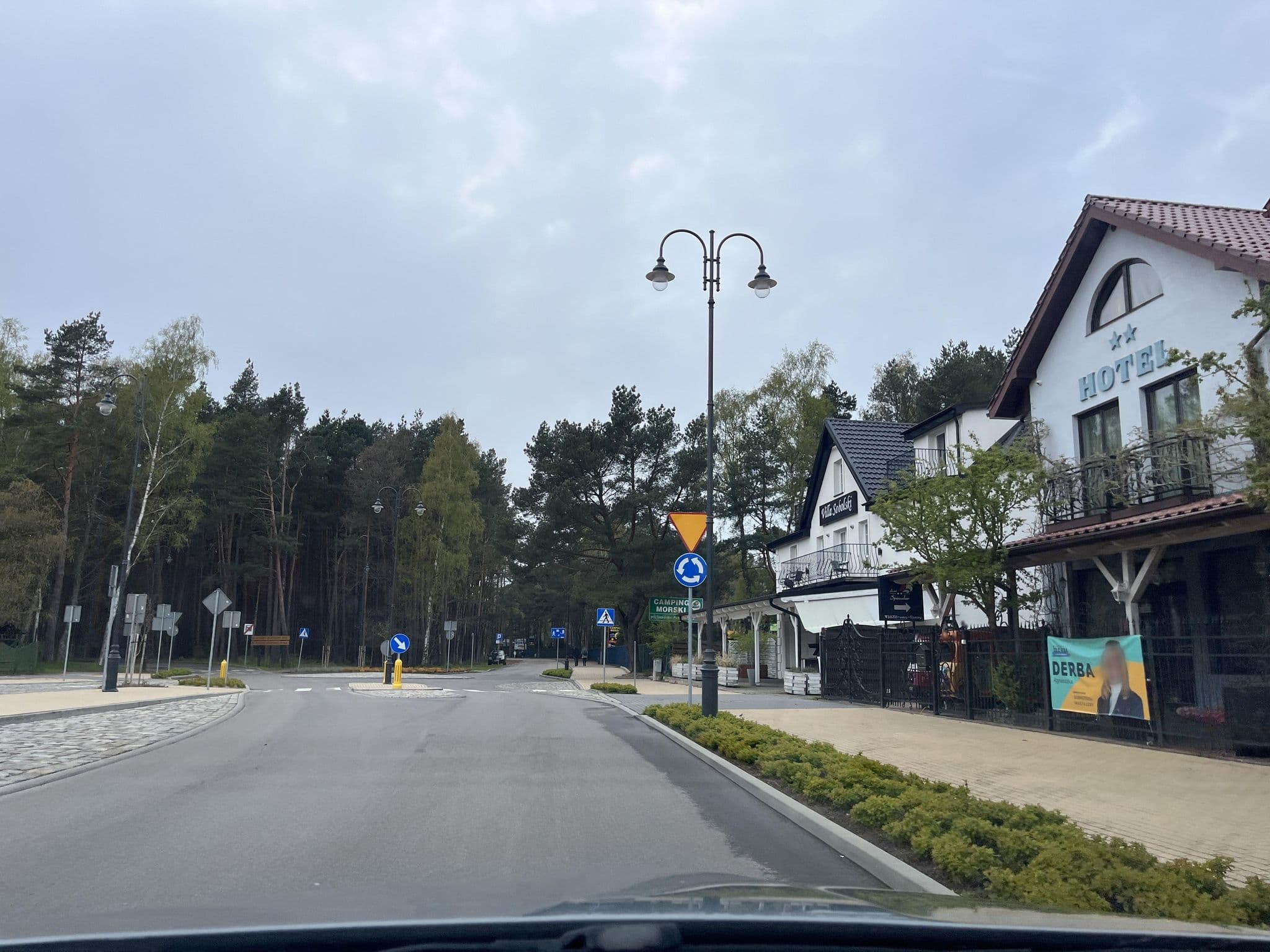 Street view near Spinaker **, Łeba
