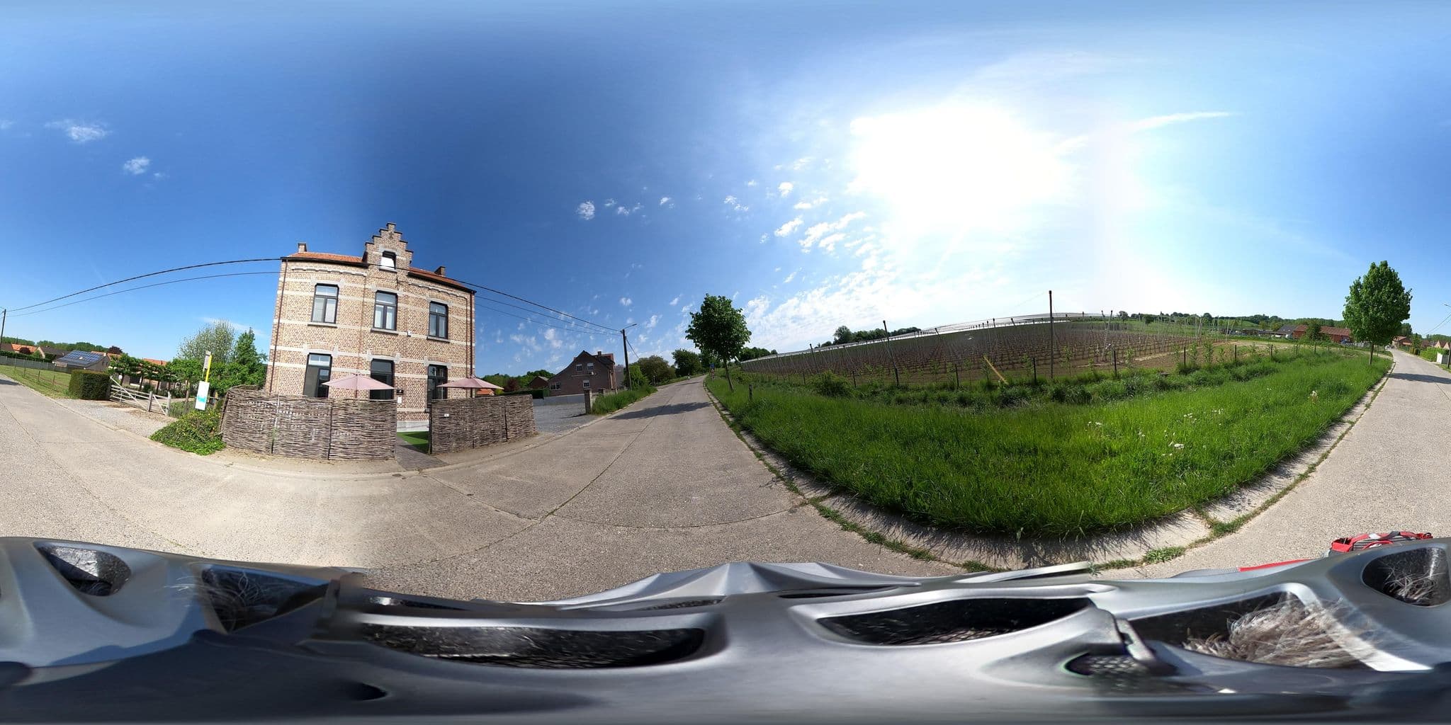 Street view near De Jachtbloesem, Gelinden — © Eebie (CC BY-SA · Mapillary)