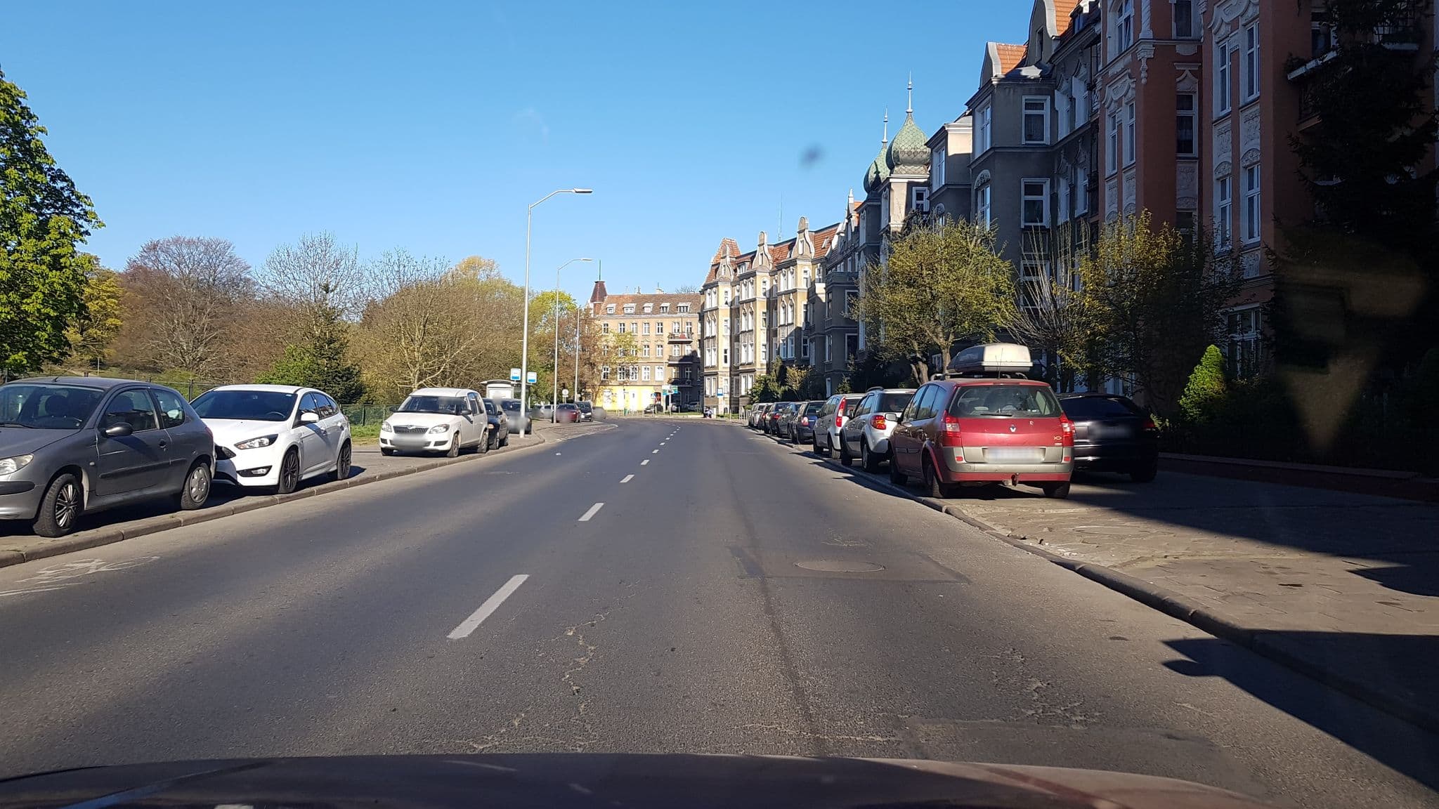 Street view near Grand Park Hotel, Szczecin — © masterofnoroad (CC BY-SA · Mapillary)
