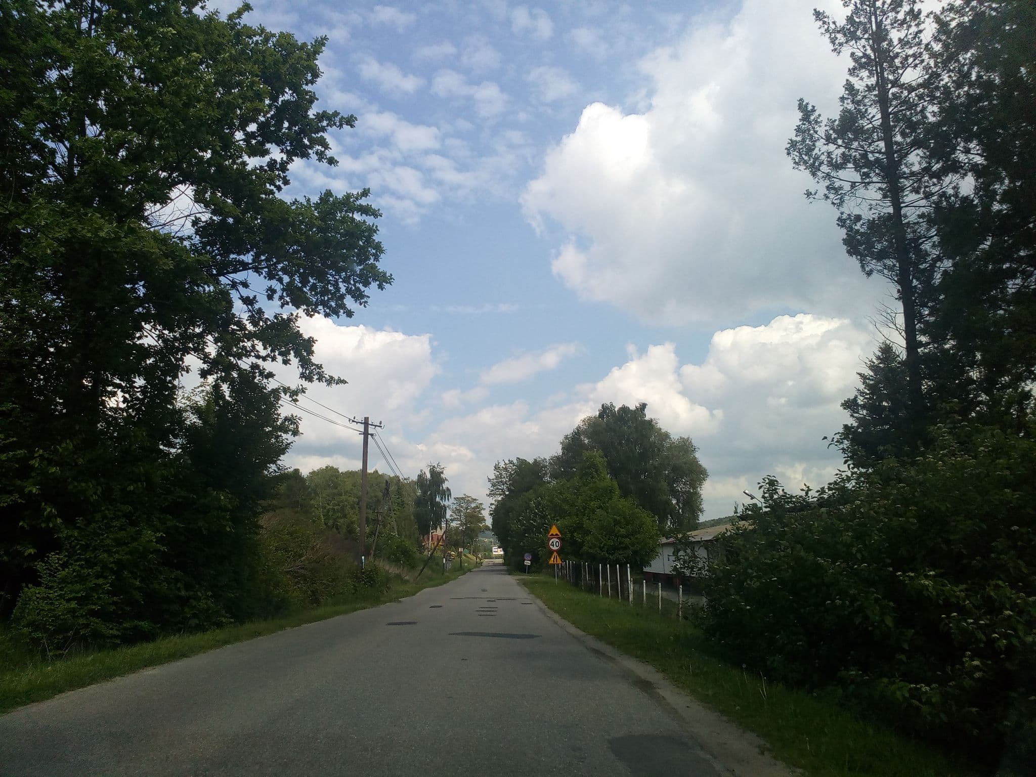 Street view near Pawilon C, Łososina Dolna — © snanek (CC BY-SA · Mapillary)