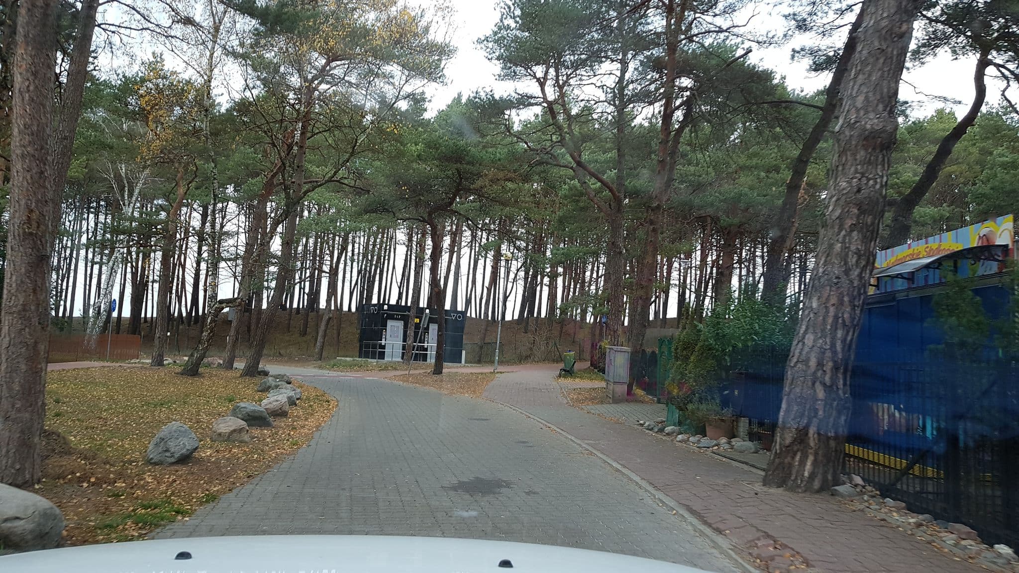 Street view near Pelikan Resort, Grzybowo