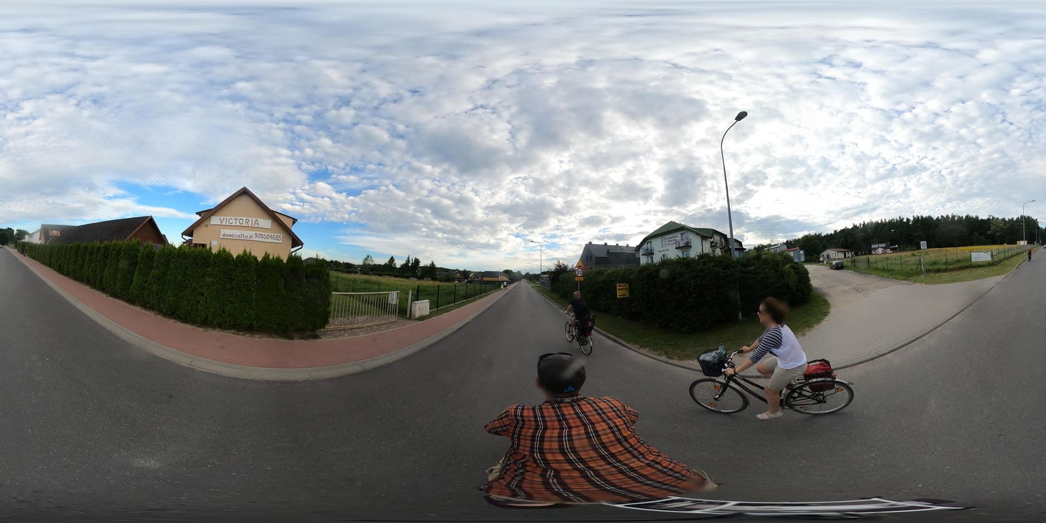 Street view near Lawendowa Przystań, Ustka