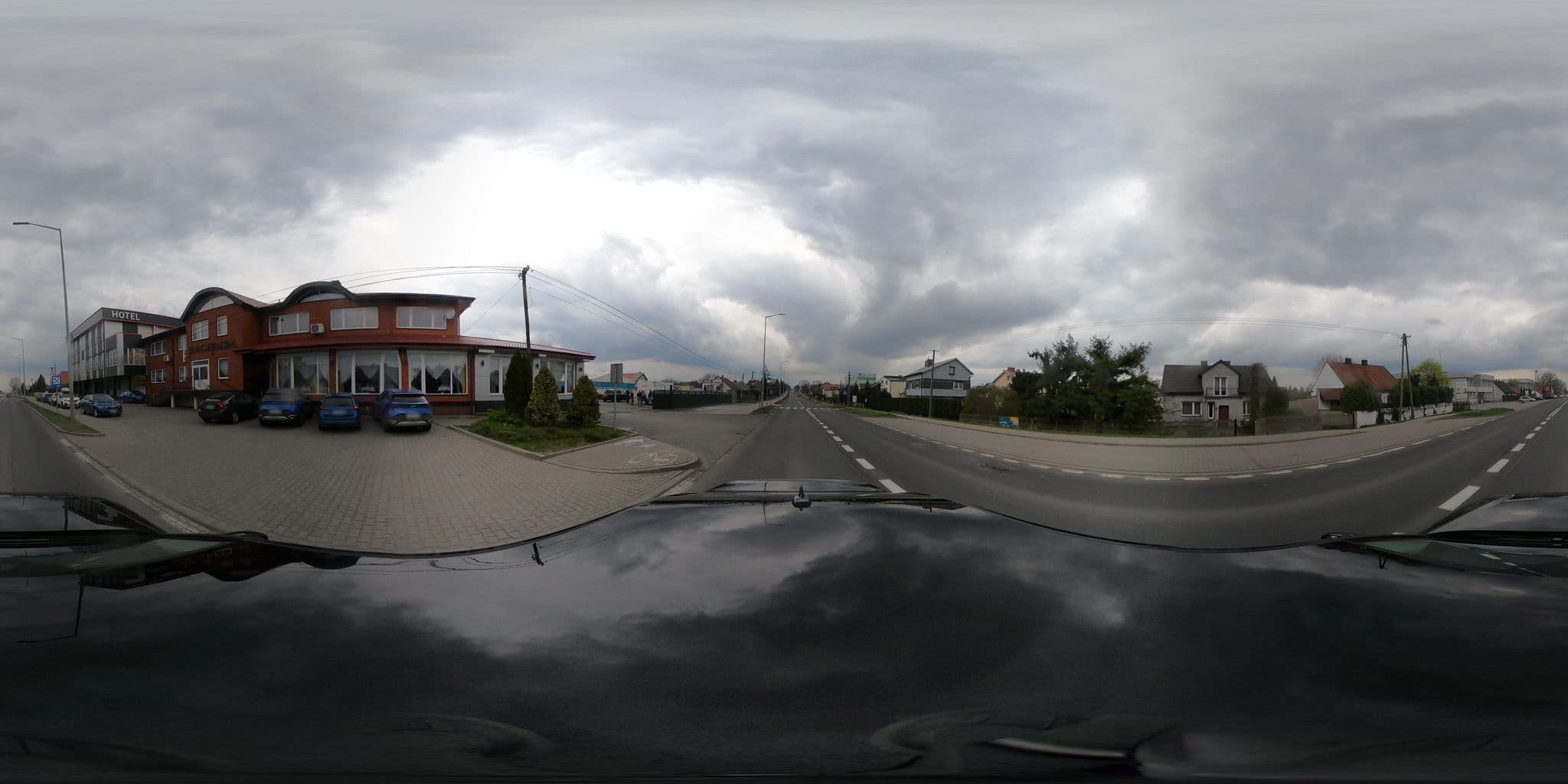 Street view near Hacjenda, Malanów — © agadav (CC BY-SA · Mapillary)