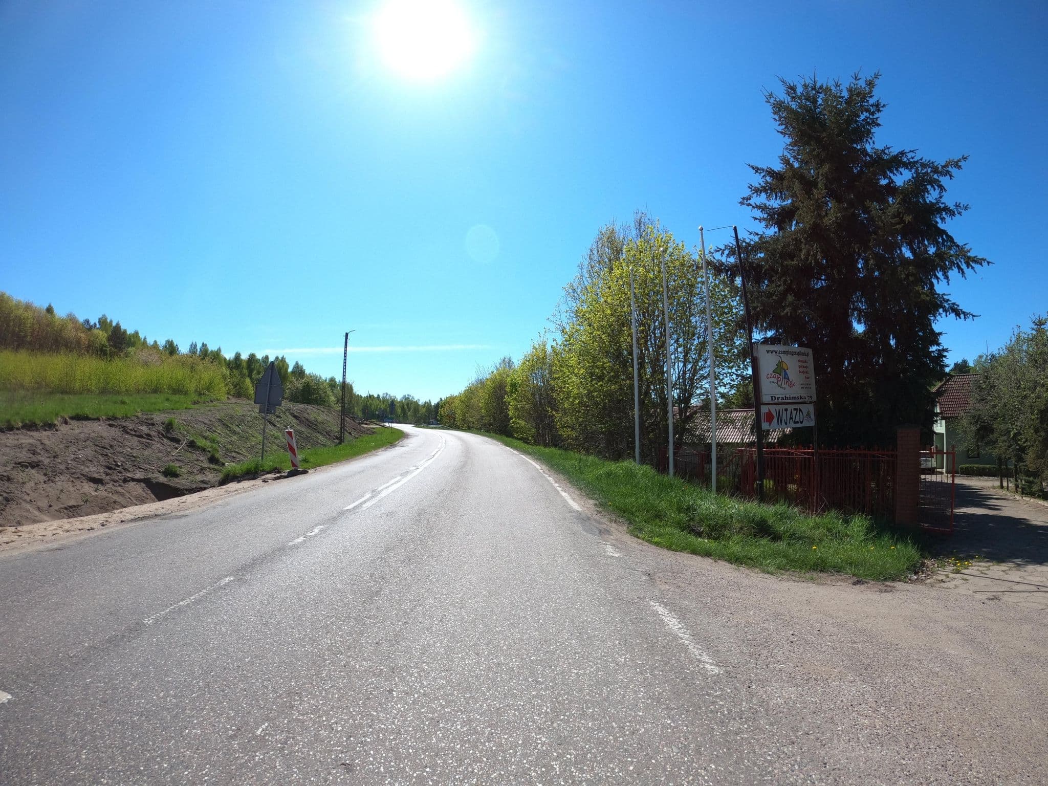 Street view near Camping Czaplinek, Czaplinek — © masterofnoroad (CC BY-SA · Mapillary)
