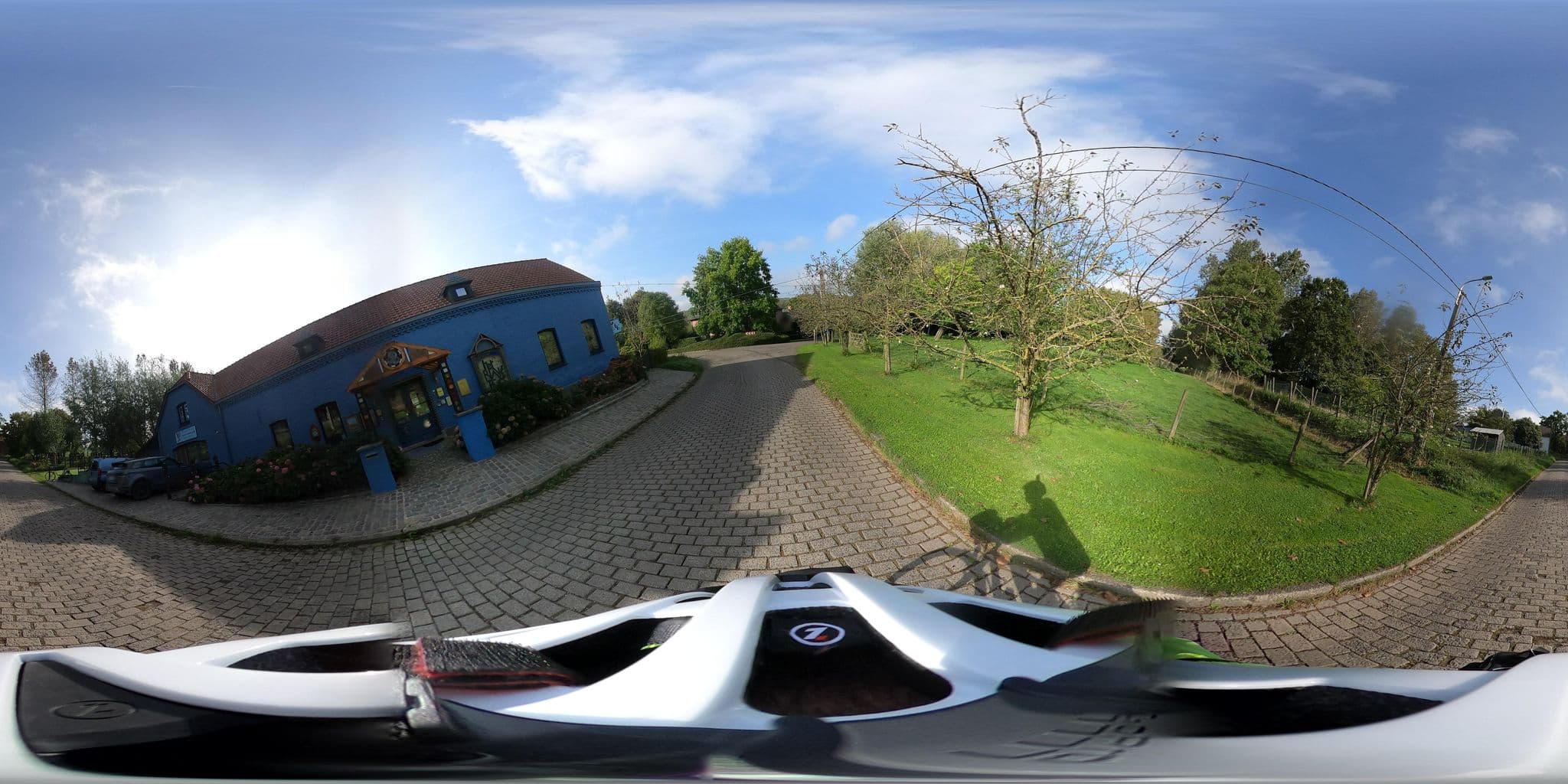 Street view near Het Blauwe Huis, Michelbeke — © Mizuna (CC BY-SA · Mapillary)
