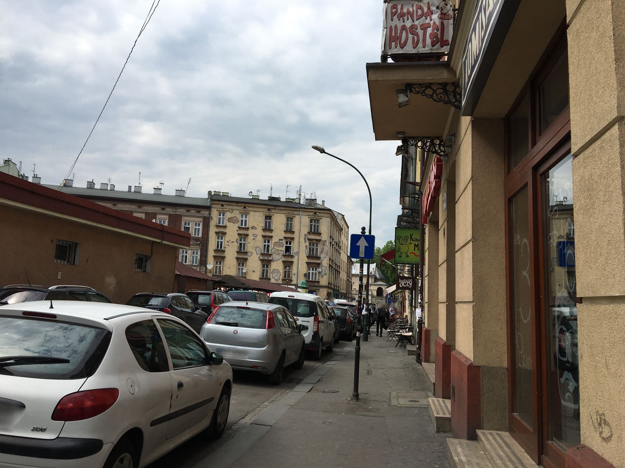 Street view near Hotel Perfect, Kraków