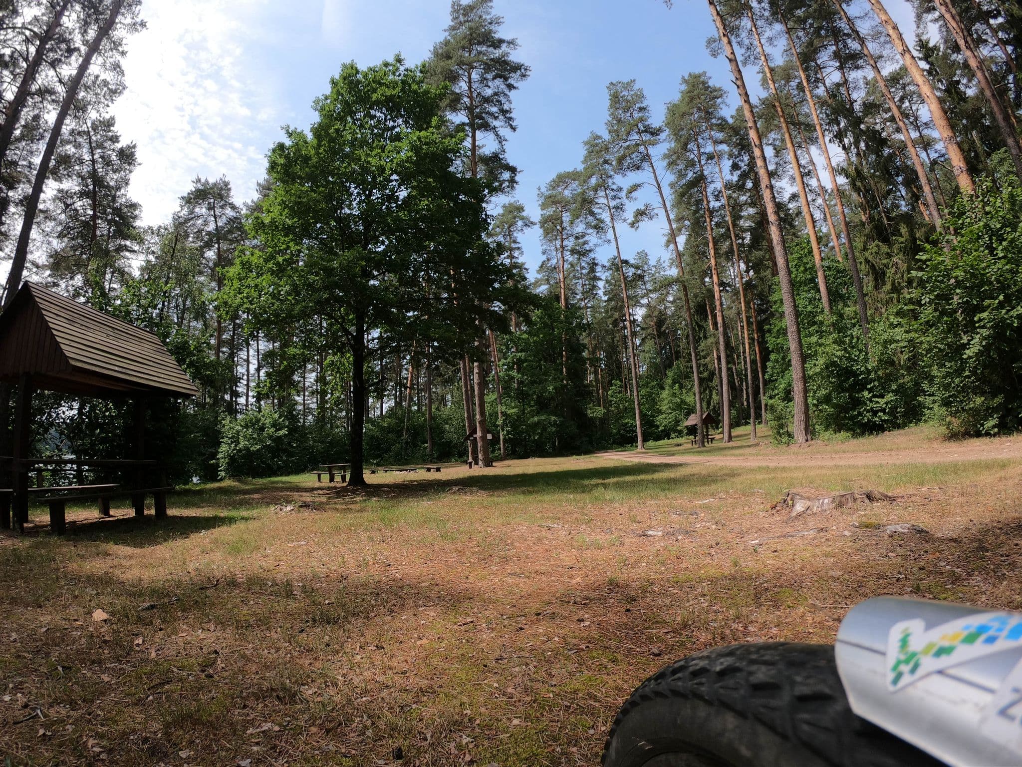 Street view near Pole biwakowe Łódź, Lipsk — © masterofnoroad (CC BY-SA · Mapillary)