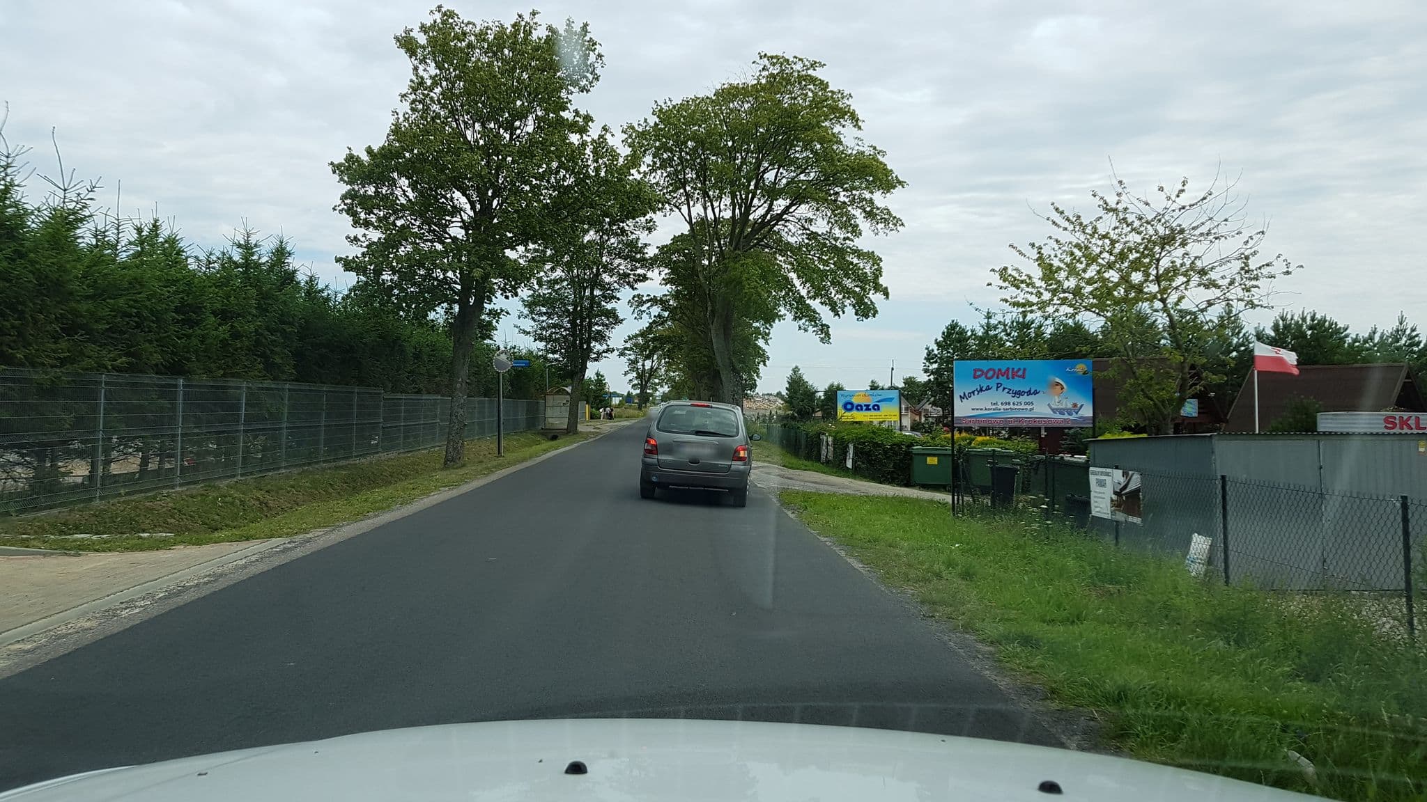 Street view near Domki Morska Przygoda, Mielno