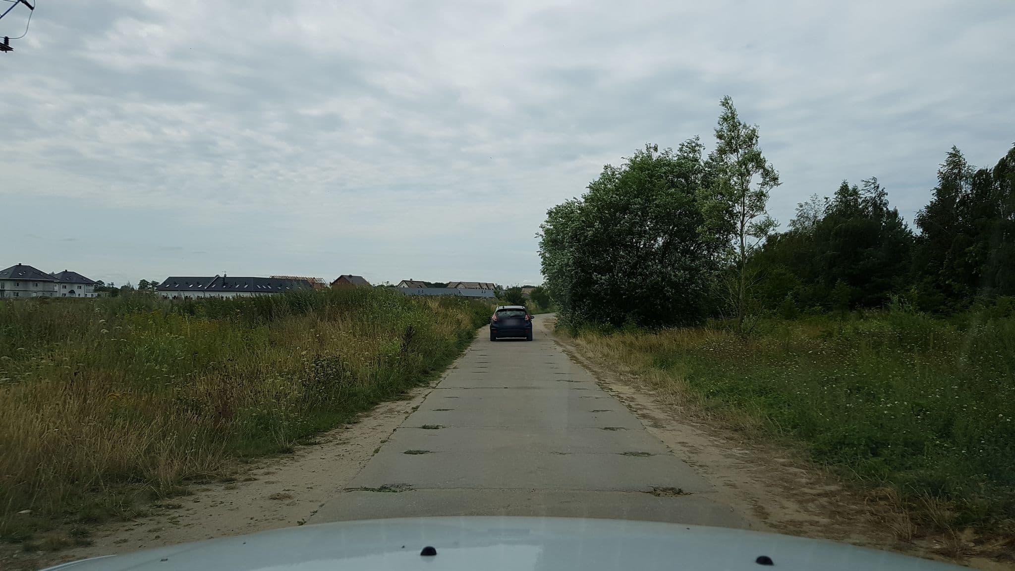 Street view near Czarna Perła, Mielno