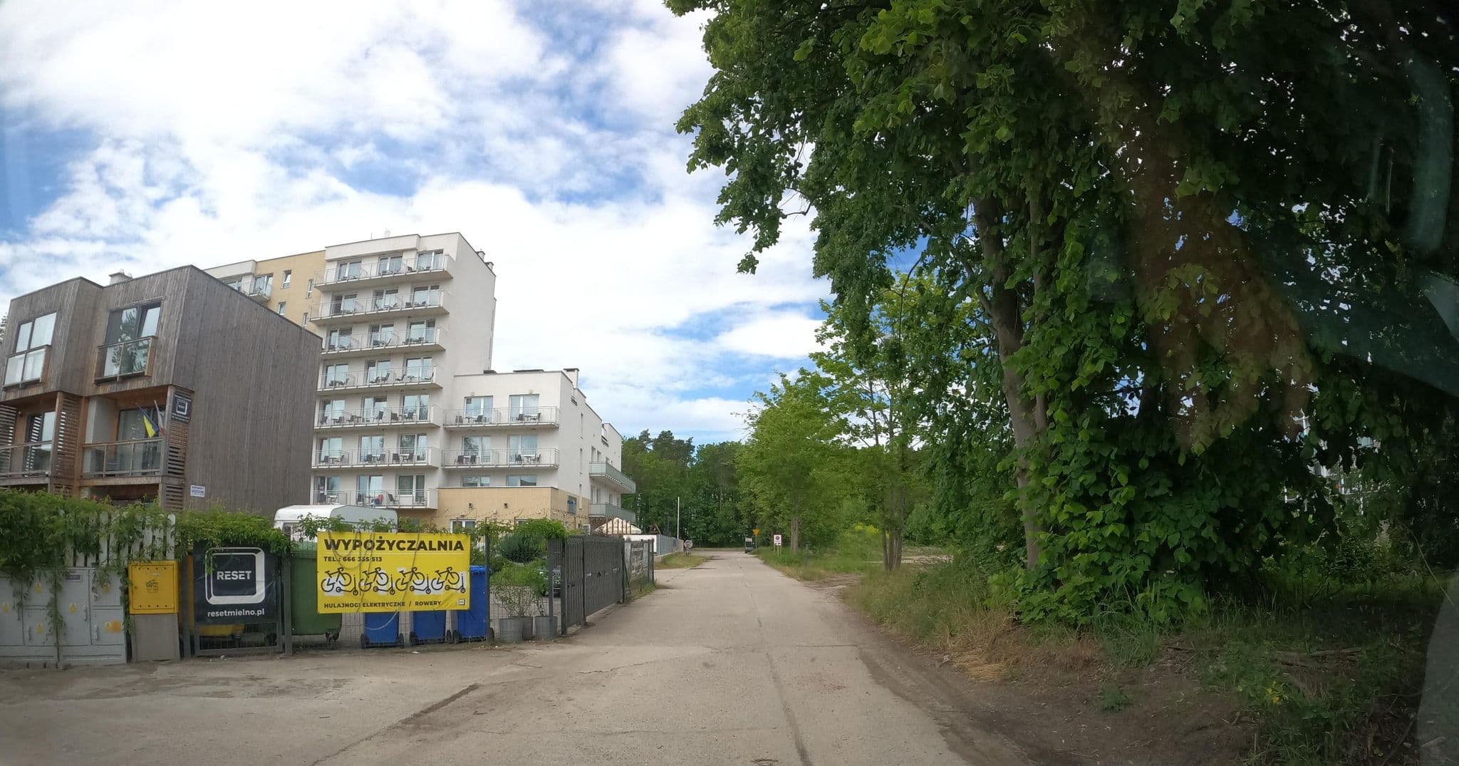 Street view near RESET Mielno, Mielno