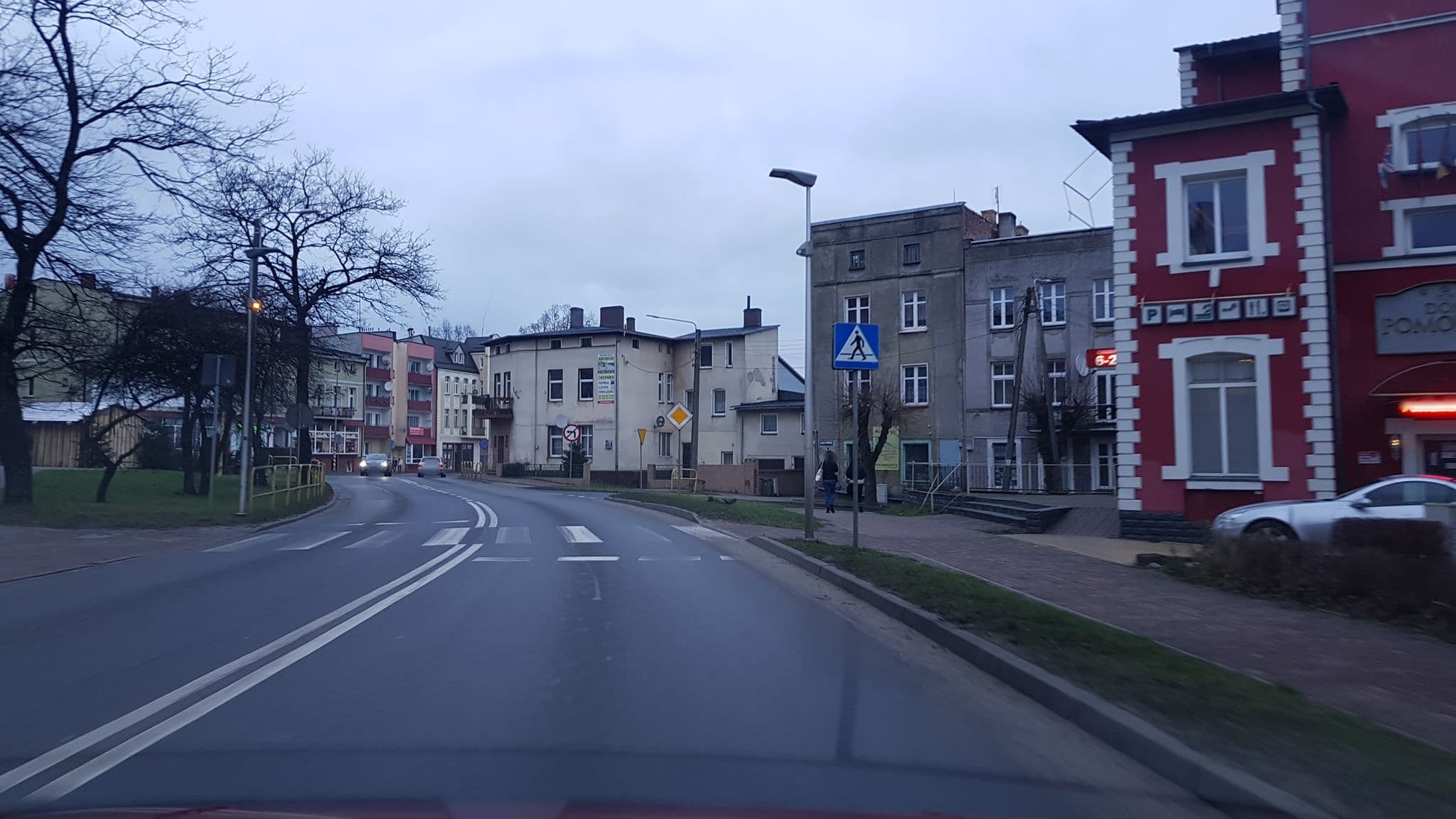 Street view near Hotel Dom Pomorski, Miastko — © masterofnoroad (CC BY-SA · Mapillary)