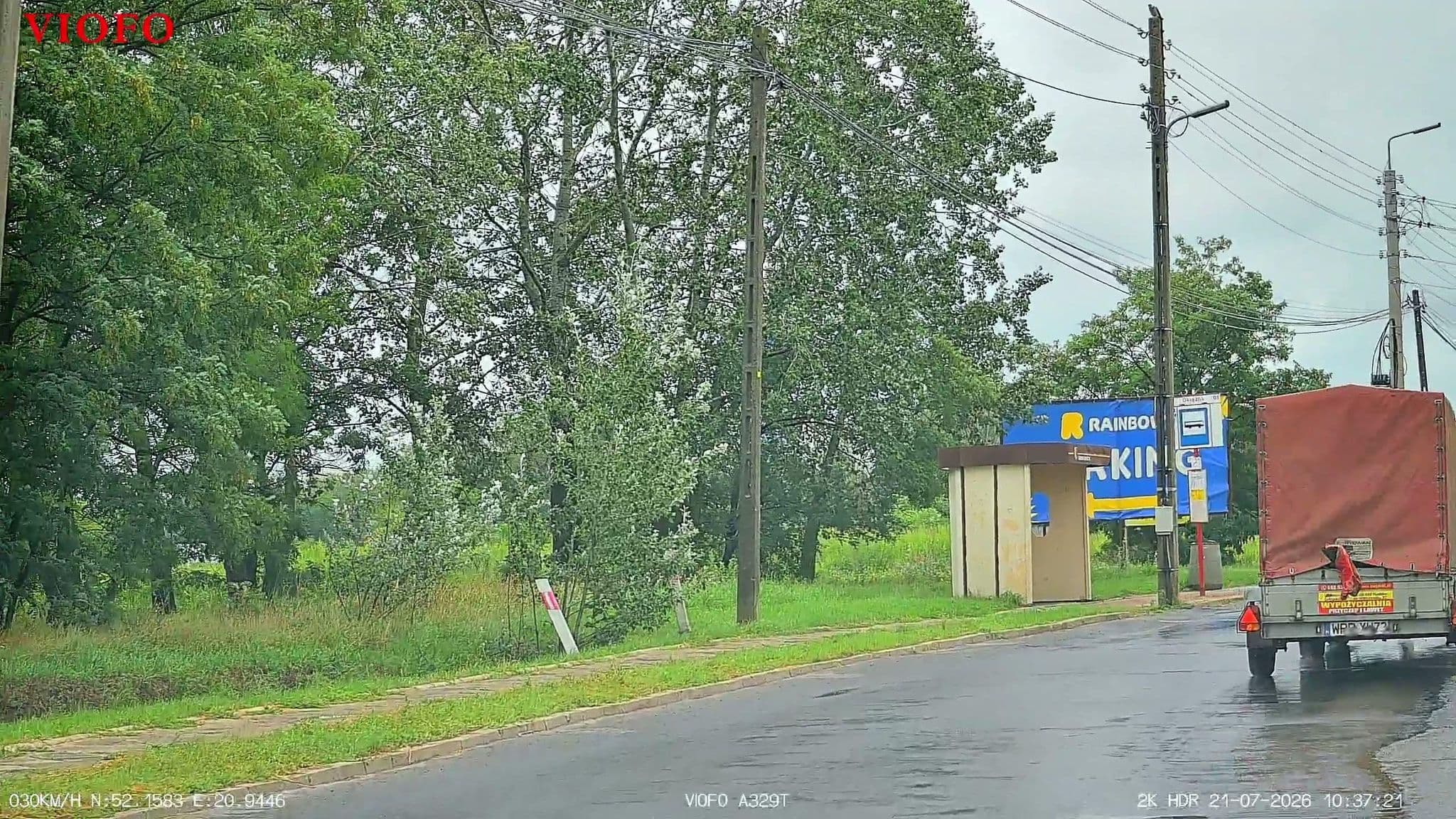 Street view near Bloom Hotel, Rybie — © Kaczor (CC BY-SA · Mapillary)