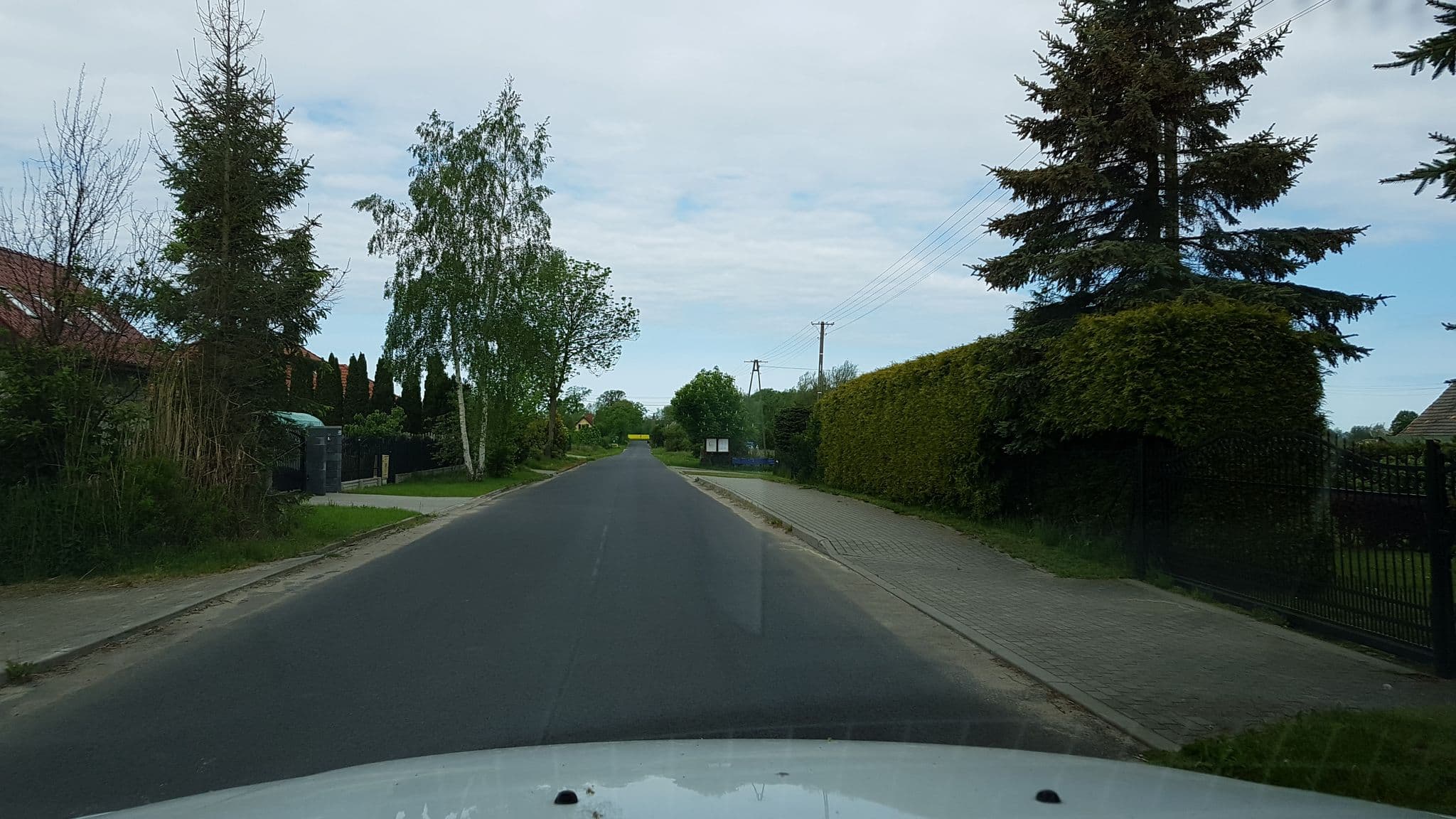 Street view near Pod Jabłonią, Ustronie Morskie