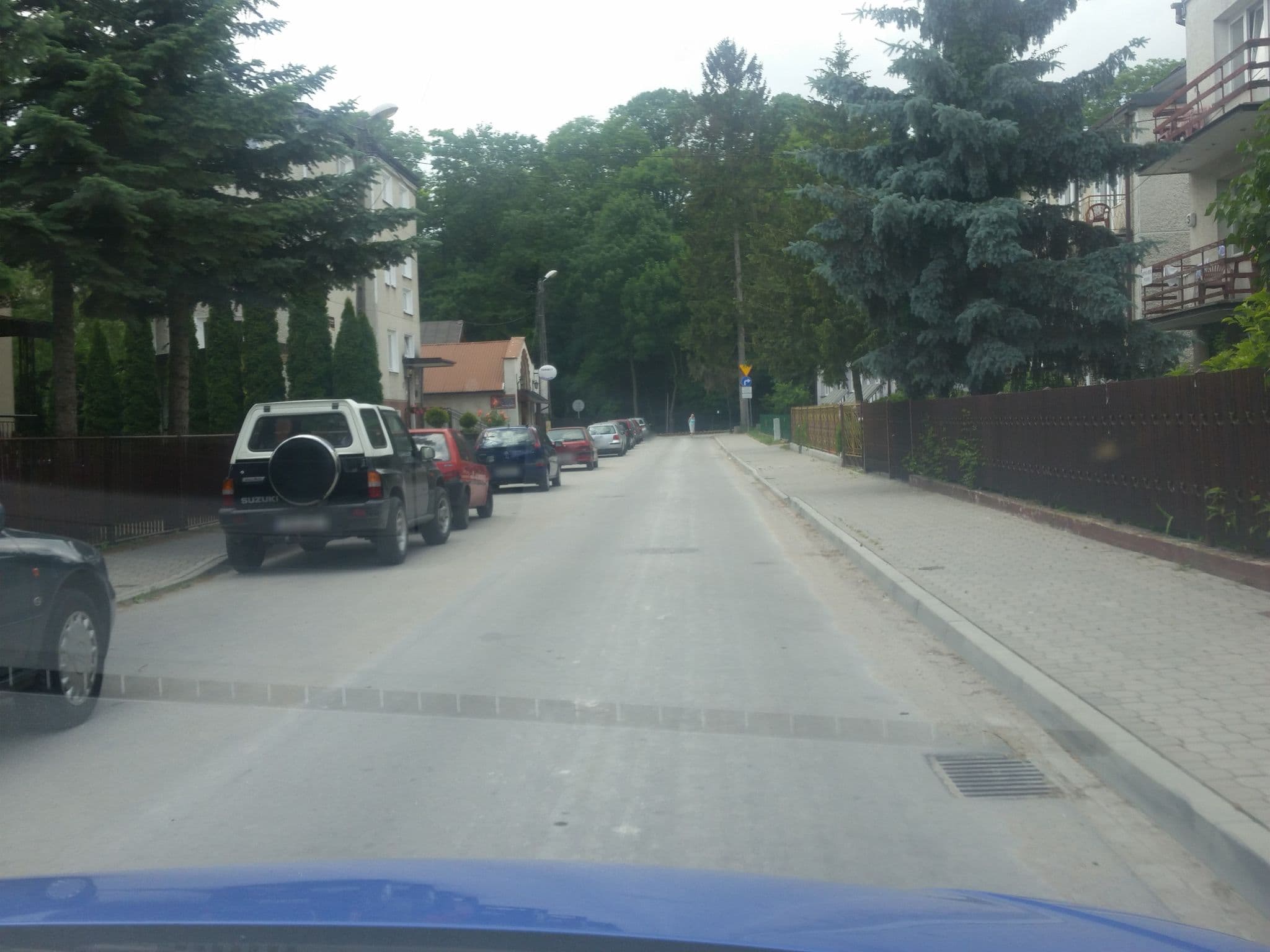 Street view near Hotel Polonia Park, Busko-Zdrój — © ireun (CC BY-SA · Mapillary)