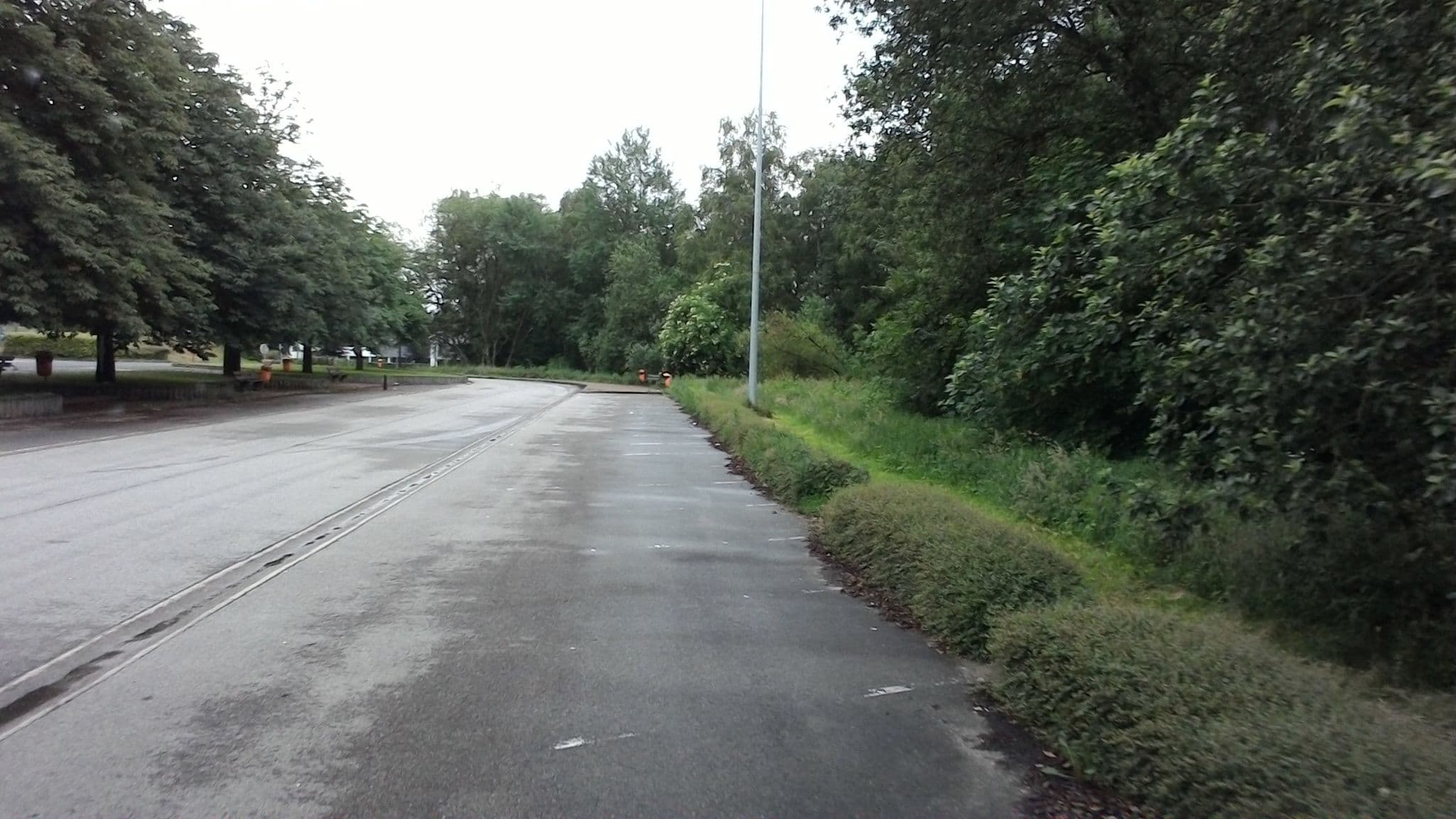 Street view near Aire du Barrage de la Vesdre, Eupen — © mprins (CC BY-SA · Mapillary)