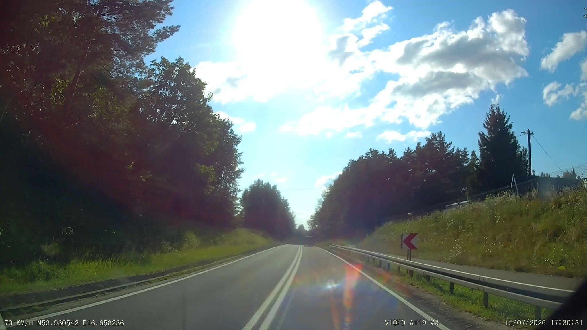 Street view near Domki Letniskowe Eden, Bobolice — © inwazjamb (CC BY-SA · Mapillary)