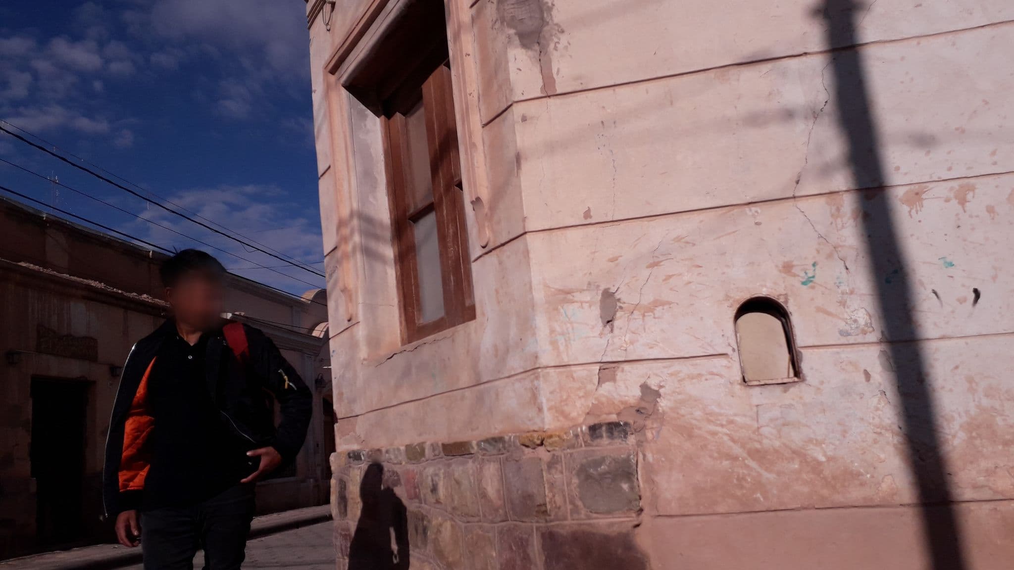 Street view near Hostal de Maia, Tilcara — © brivadeneiraa (CC BY-SA · Mapillary)